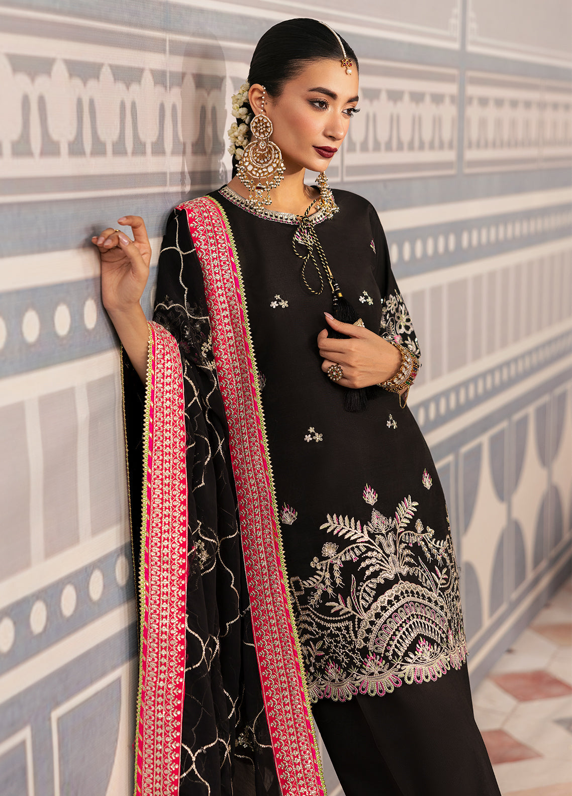 Sahane | There She Glows  | TSG-01 Noir by Sahane - Designer Dress - Type: Ladies Clothes - Available at Libayah - 100% Original