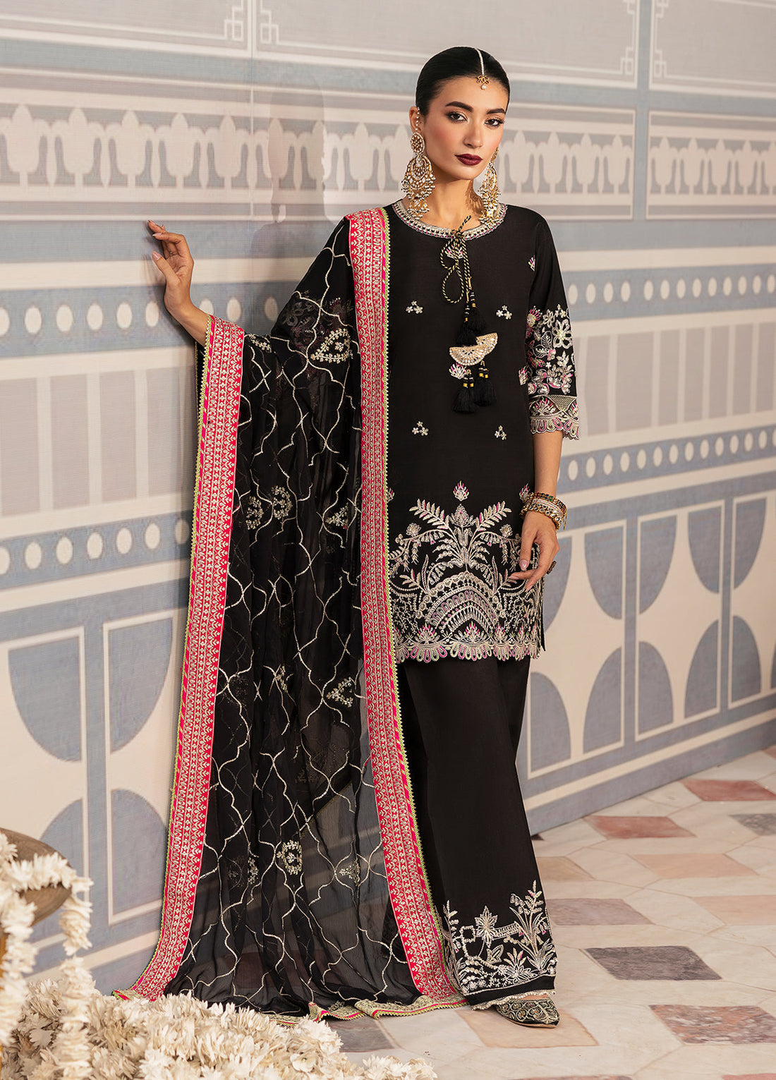Sahane | There She Glows  | TSG-01 Noir by Sahane - Designer Dress - Type: Ladies Clothes - Available at Libayah - 100% Original