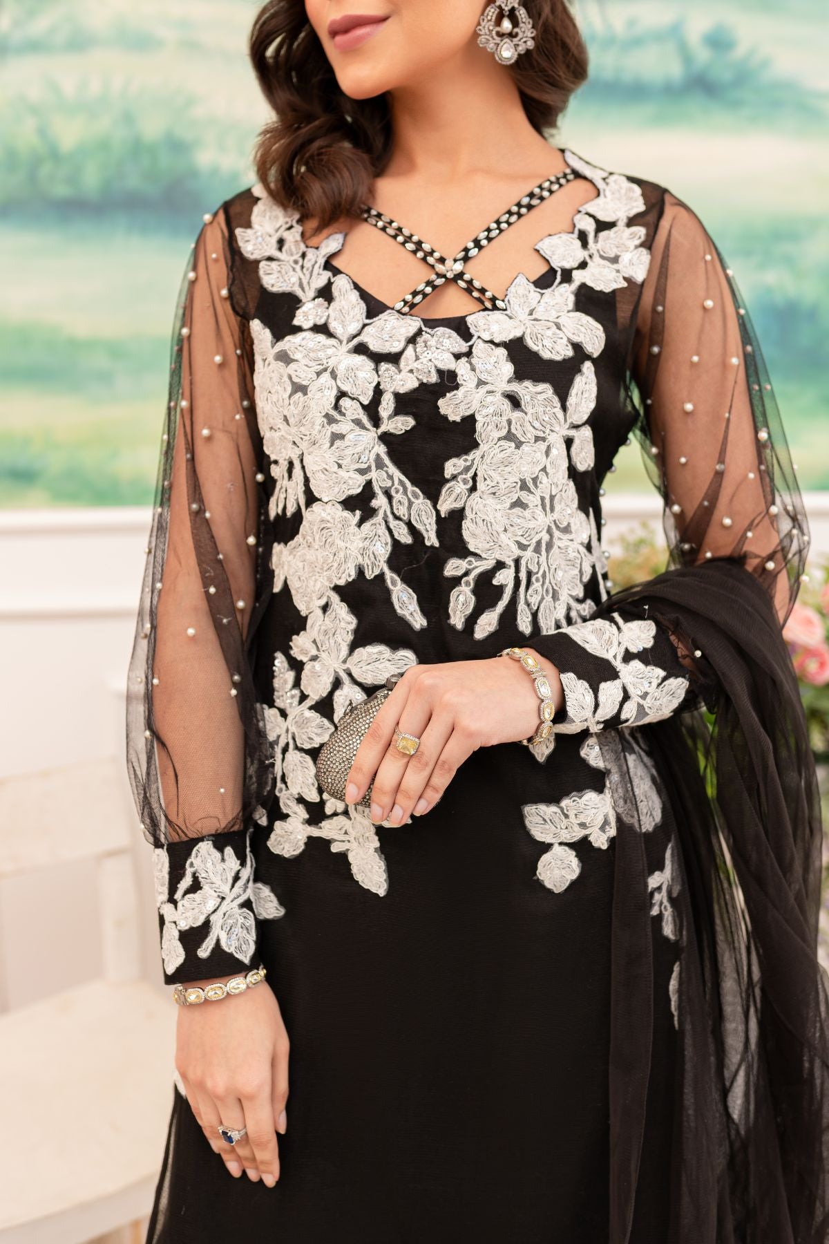 Tabyaa  | Pret |  Midnight by Tabyaa - Designer Dress - Type: Ladies Clothes - Available at Libayah - 100% Original