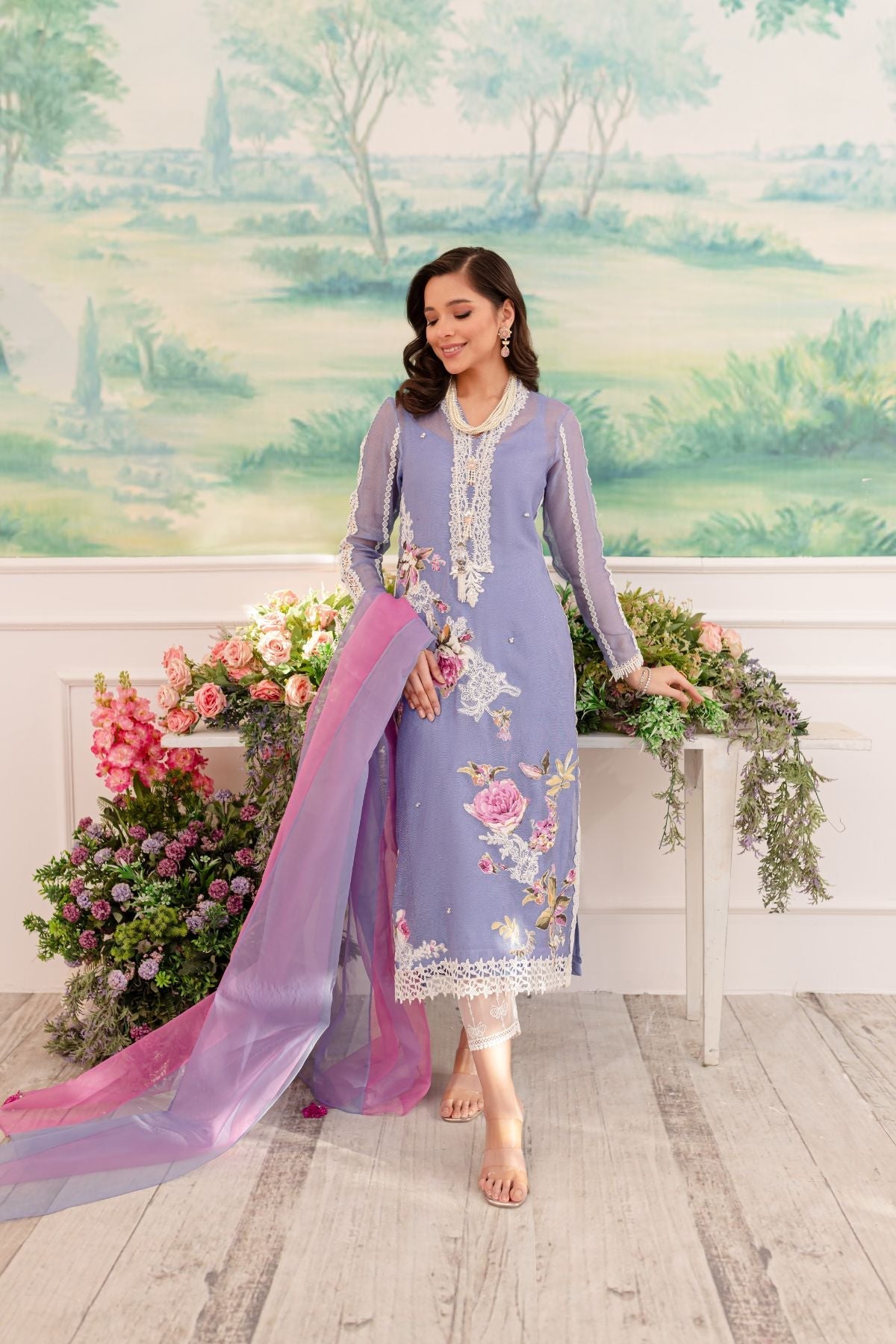 Tabyaa  | Pret |  Bluebell by Tabyaa - Designer Dress - Type: Ladies Clothes - Available at Libayah - 100% Original