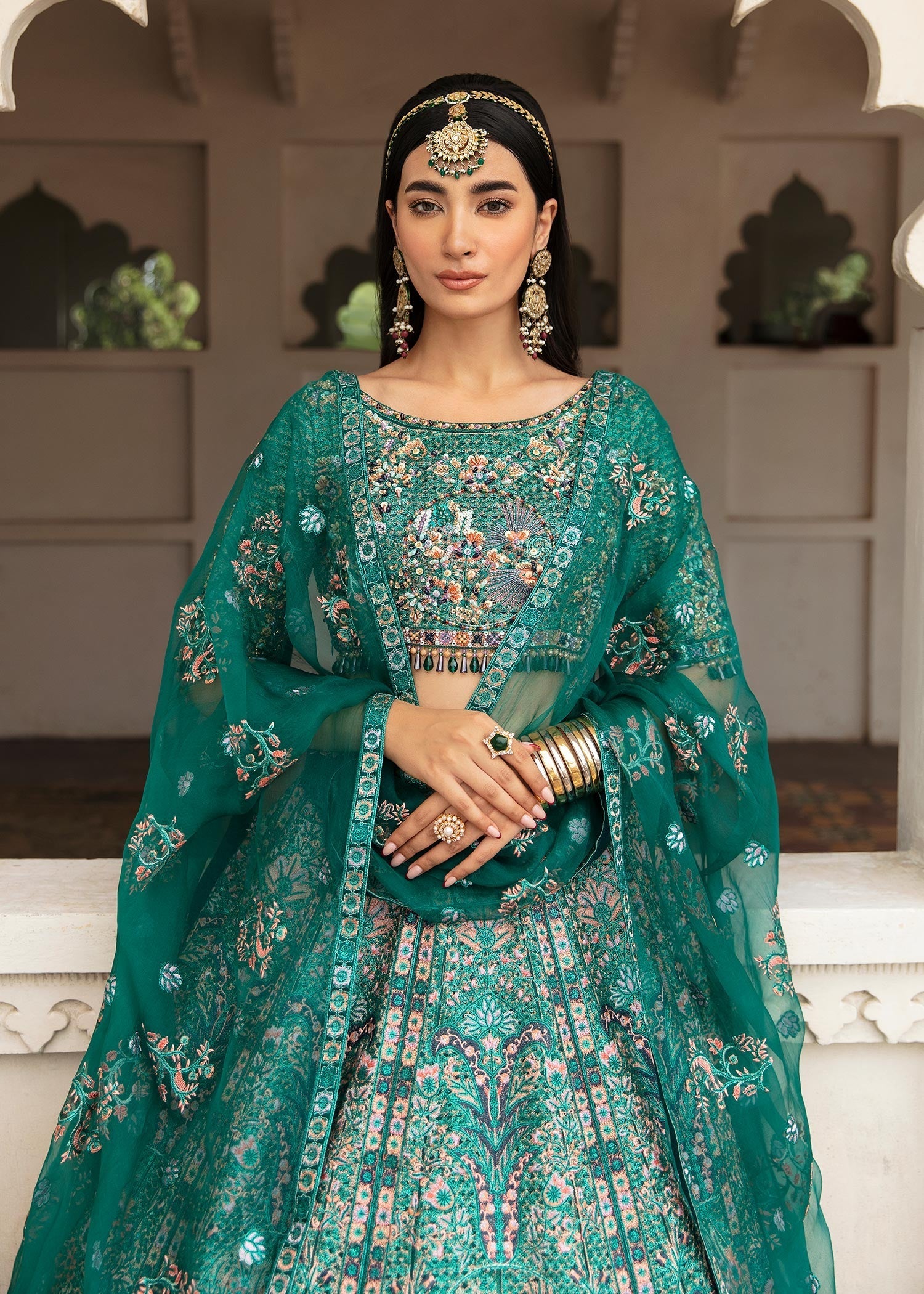 Waqas Shah | Taj Mahal | MEHAR BANO by Waqas Shah - Designer Dress - Type: Ladies Clothes - Available at Libayah - 100% Original