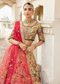 Waqas Shah | Taj Mahal | HUSNA BANO by Waqas Shah - Designer Dress - Type: Ladies Clothes - Available at Libayah - 100% Original