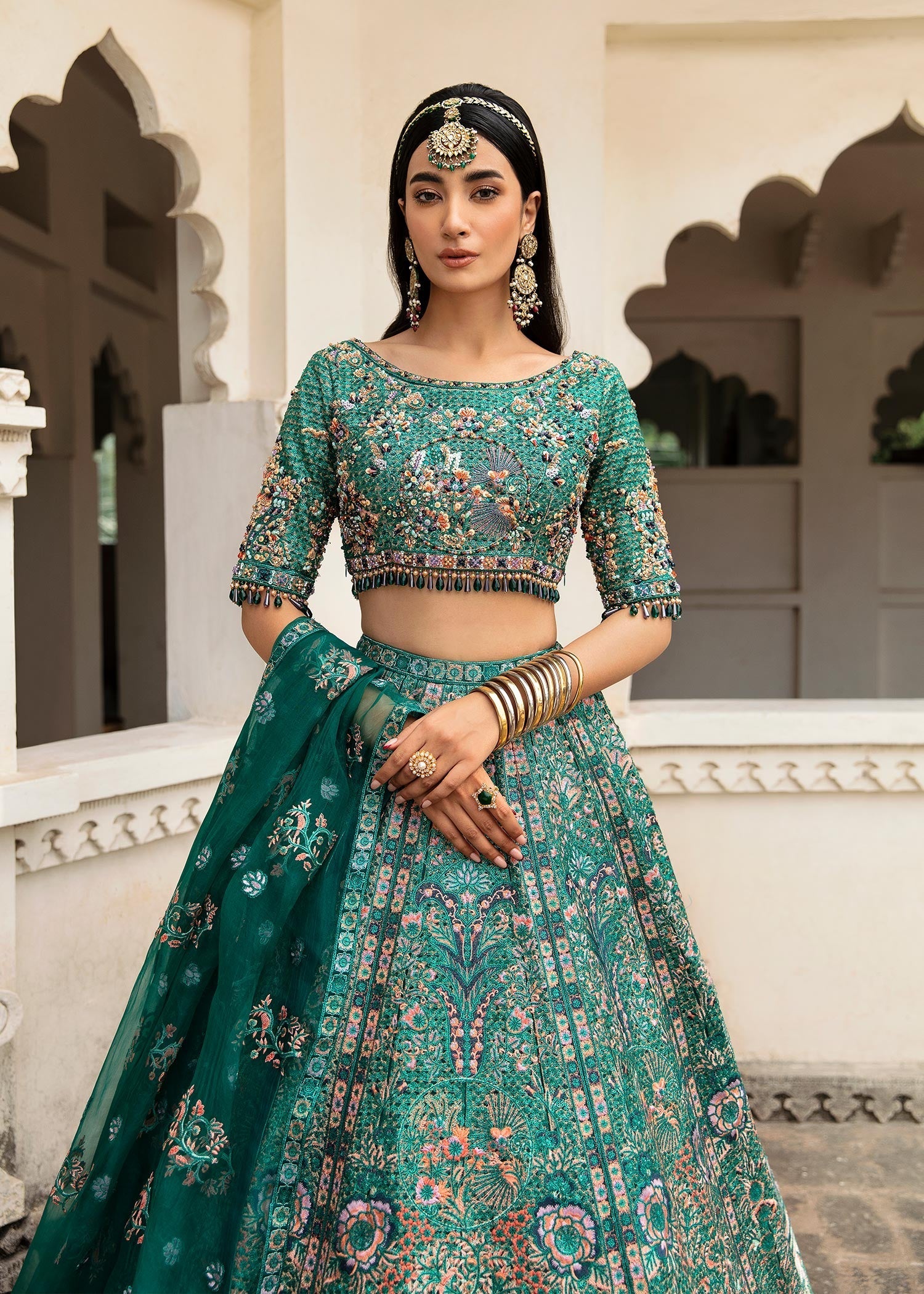 Waqas Shah | Taj Mahal | MEHAR BANO by Waqas Shah - Designer Dress - Type: Ladies Clothes - Available at Libayah - 100% Original