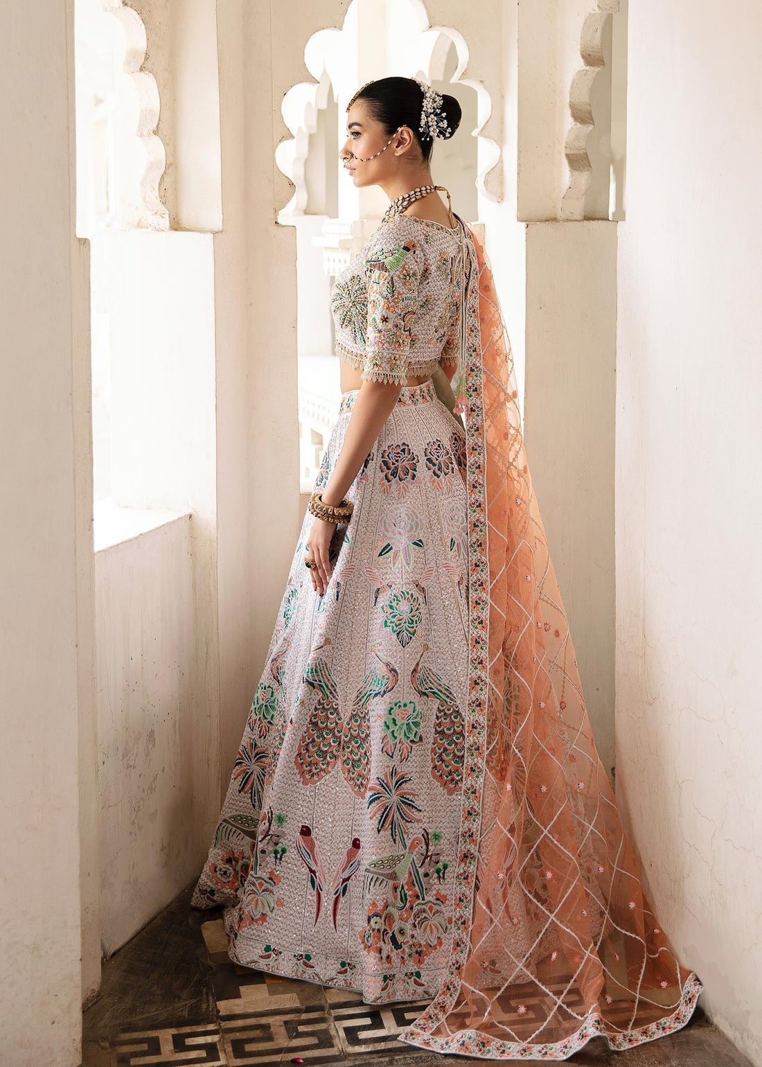 Waqas Shah | Taj Mahal | GUL BANO by Waqas Shah - Designer Dress - Type: Ladies Clothes - Available at Libayah - 100% Original
