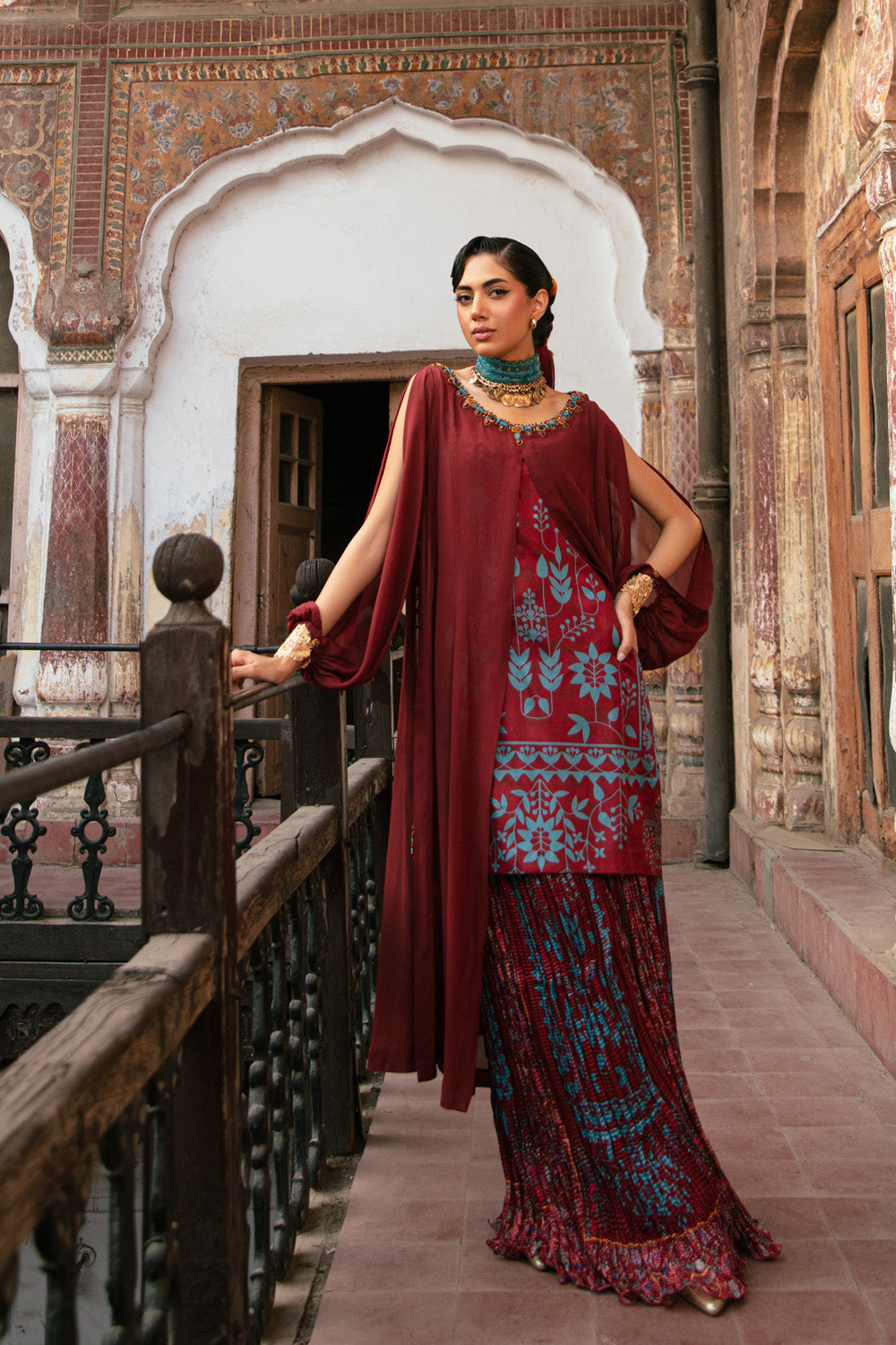 Nilofer Shahid | Maansi Edit | Talia by Nilofer Shahid - Designer Dress - Type: Ladies Clothes - Available at Libayah - 100% Original