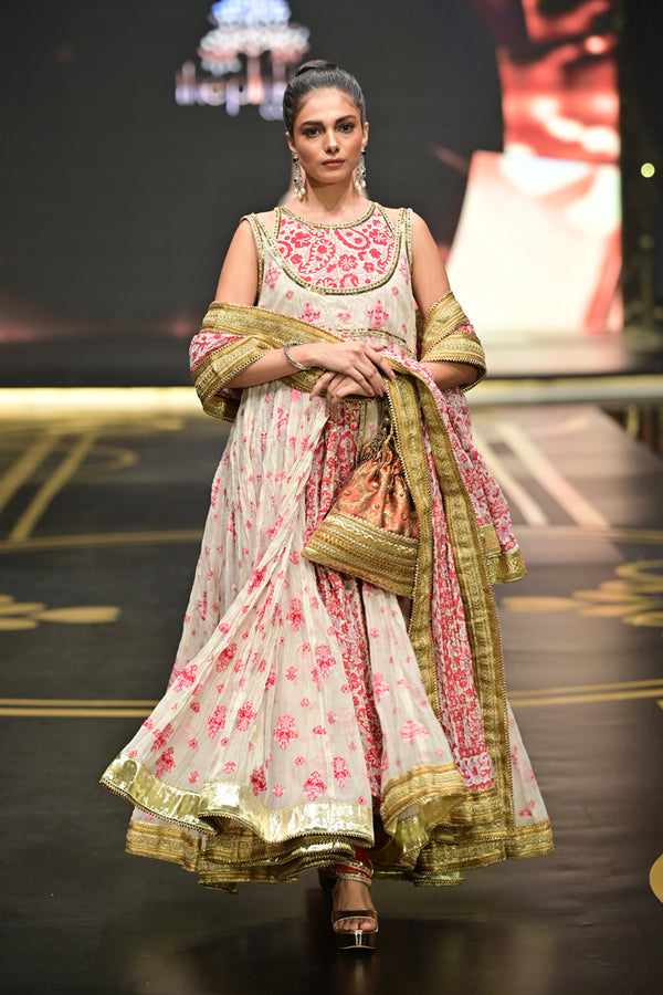 The Pink Tree Company | Weaves and Blocks |  Khila Gulaab by The Pink Tree Company - Designer Dress - Type: Ladies Clothes - Available at Libayah - 100% Original