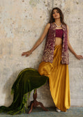 Umsha | Mehfil-e-Rang | Sunset Plum by Umsha - Designer Dress - Type: Ladies Clothes - Available at Libayah - 100% Original