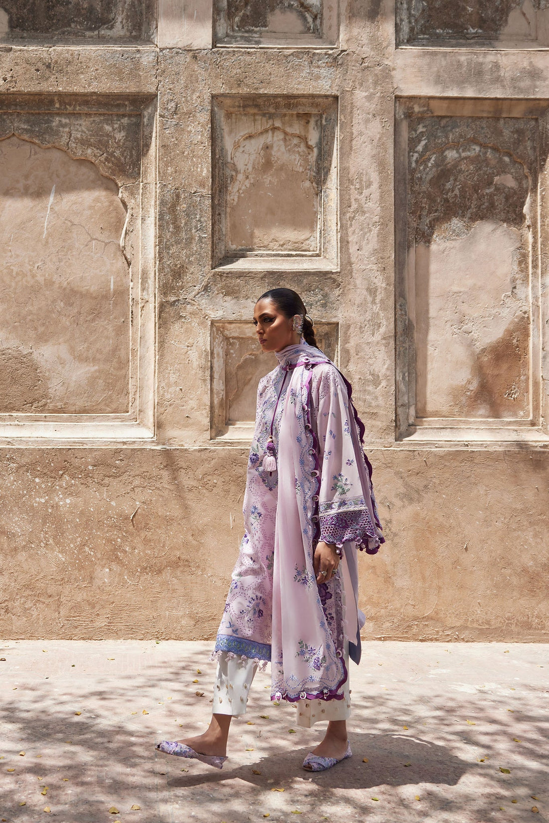 Elan | Luxury Lawn 25 | ALARA (EL25-12 B) by Elan - Designer Dress - Type: Ladies Clothes - Available at Libayah - 100% Original