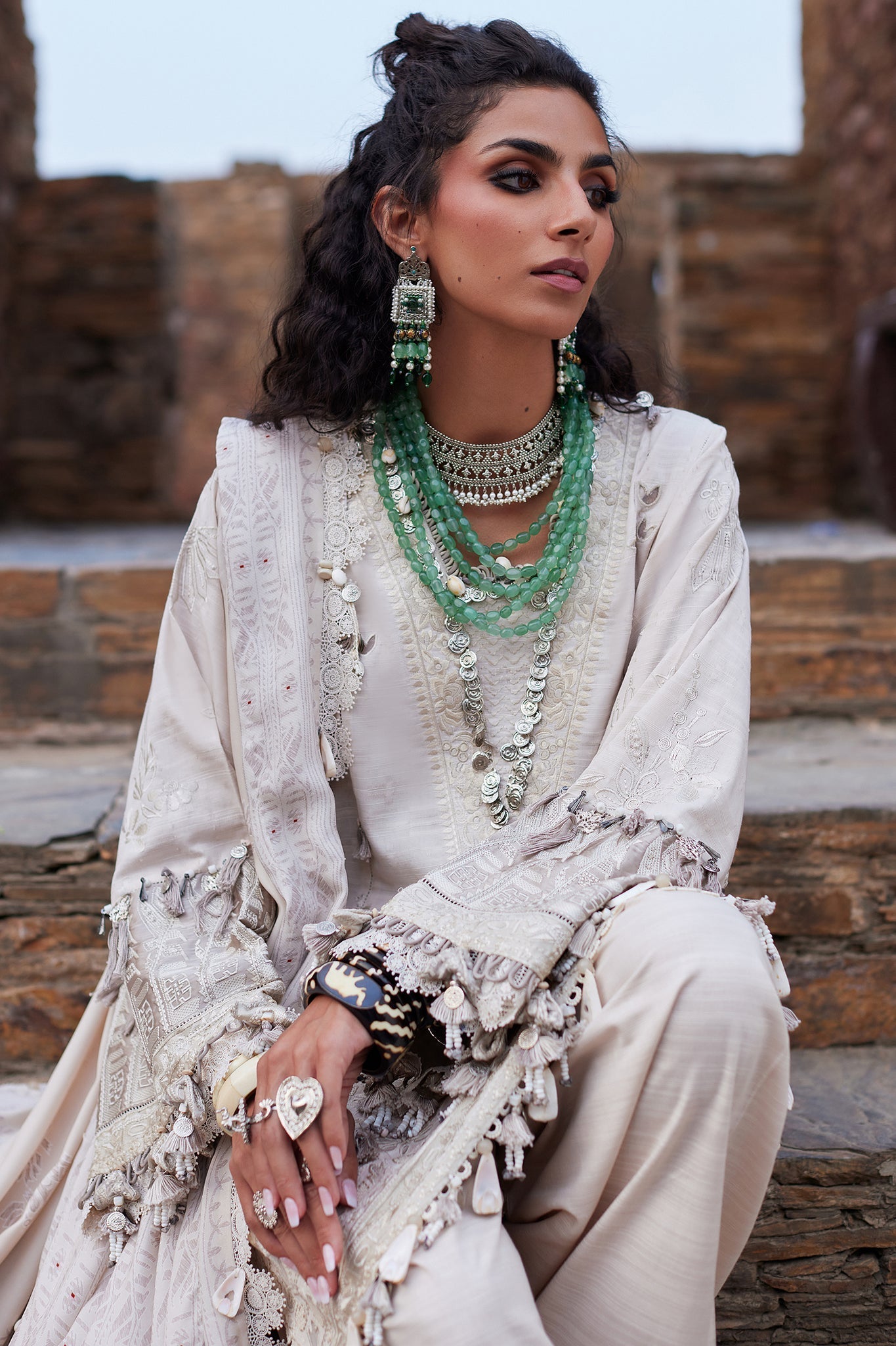 Elan | Winter Collection 24 | THALINA (EW24-05) by Elan - Designer Dress - Type: Ladies Clothes - Available at Libayah - 100% Original