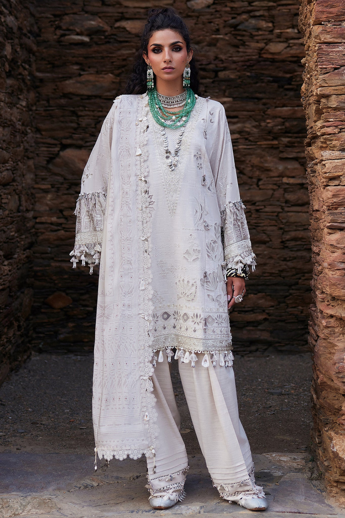Elan | Winter Collection 24 | THALINA (EW24-05) by Elan - Designer Dress - Type: Ladies Clothes - Available at Libayah - 100% Original