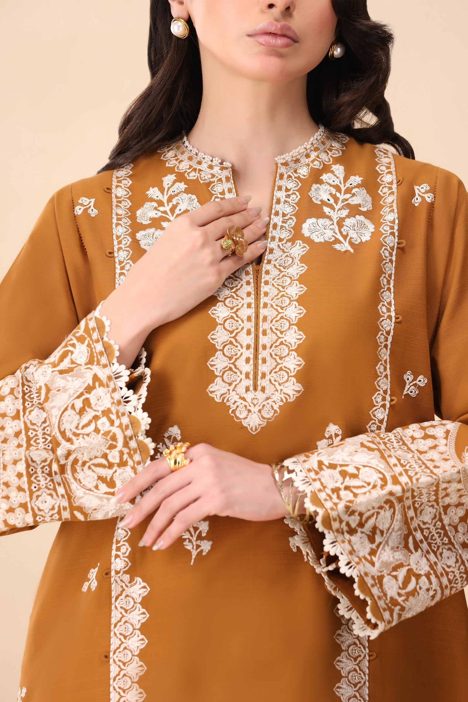 Zaha | Staples | MARIGOLD (ZRW-21325) by Zaha - Designer Dress - Type: Ladies Clothes - Available at Libayah - 100% Original