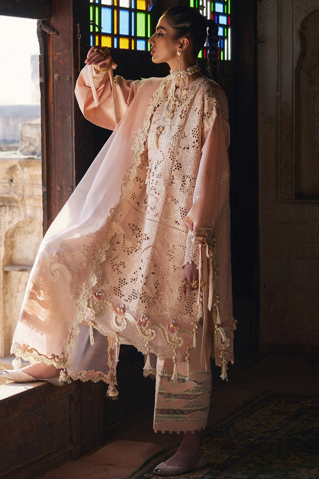 Elan | Luxury Lawn 25 | ISLA (EL25-02 A) by Elan - Designer Dress - Type: Ladies Clothes - Available at Libayah - 100% Original