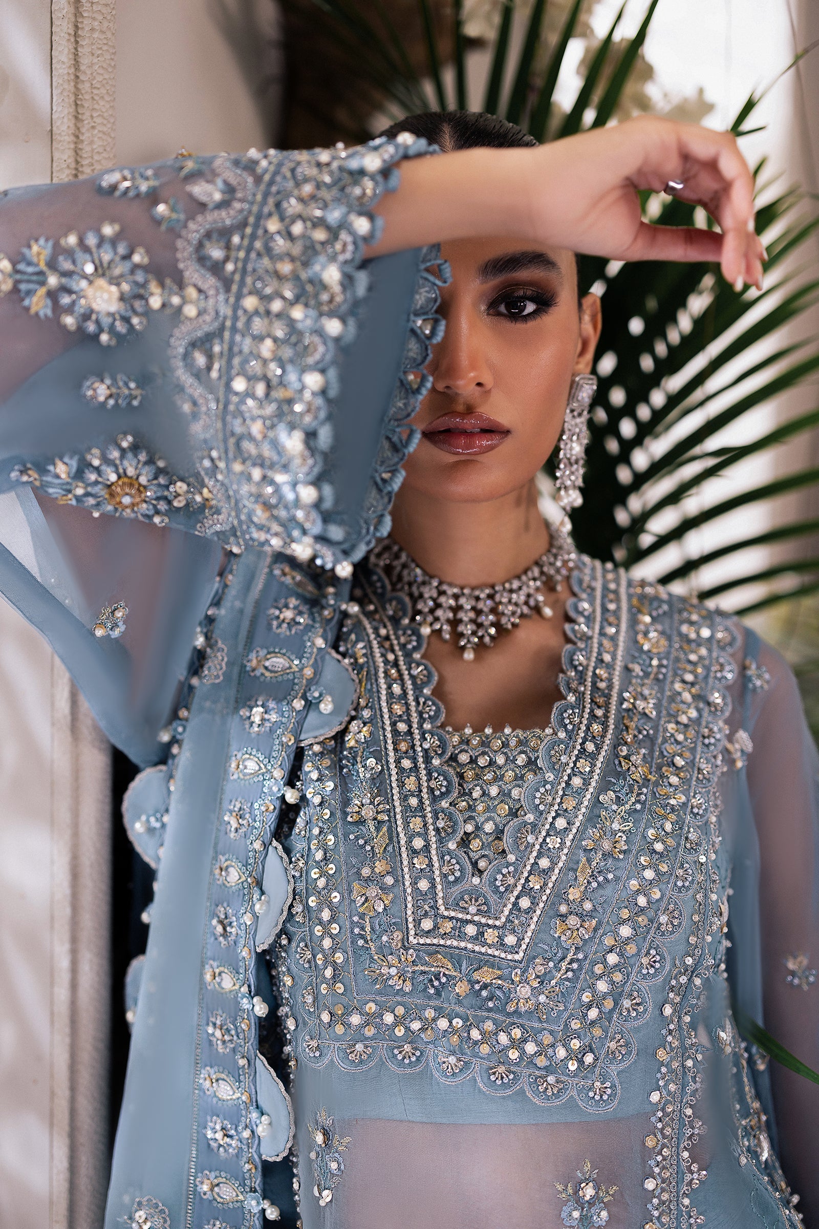 Zaha | Gossamer Formals 24 | AZURA (ZC24-07) by Zaha - Designer Dress - Type: Bridal - Available at Libayah - 100% Original