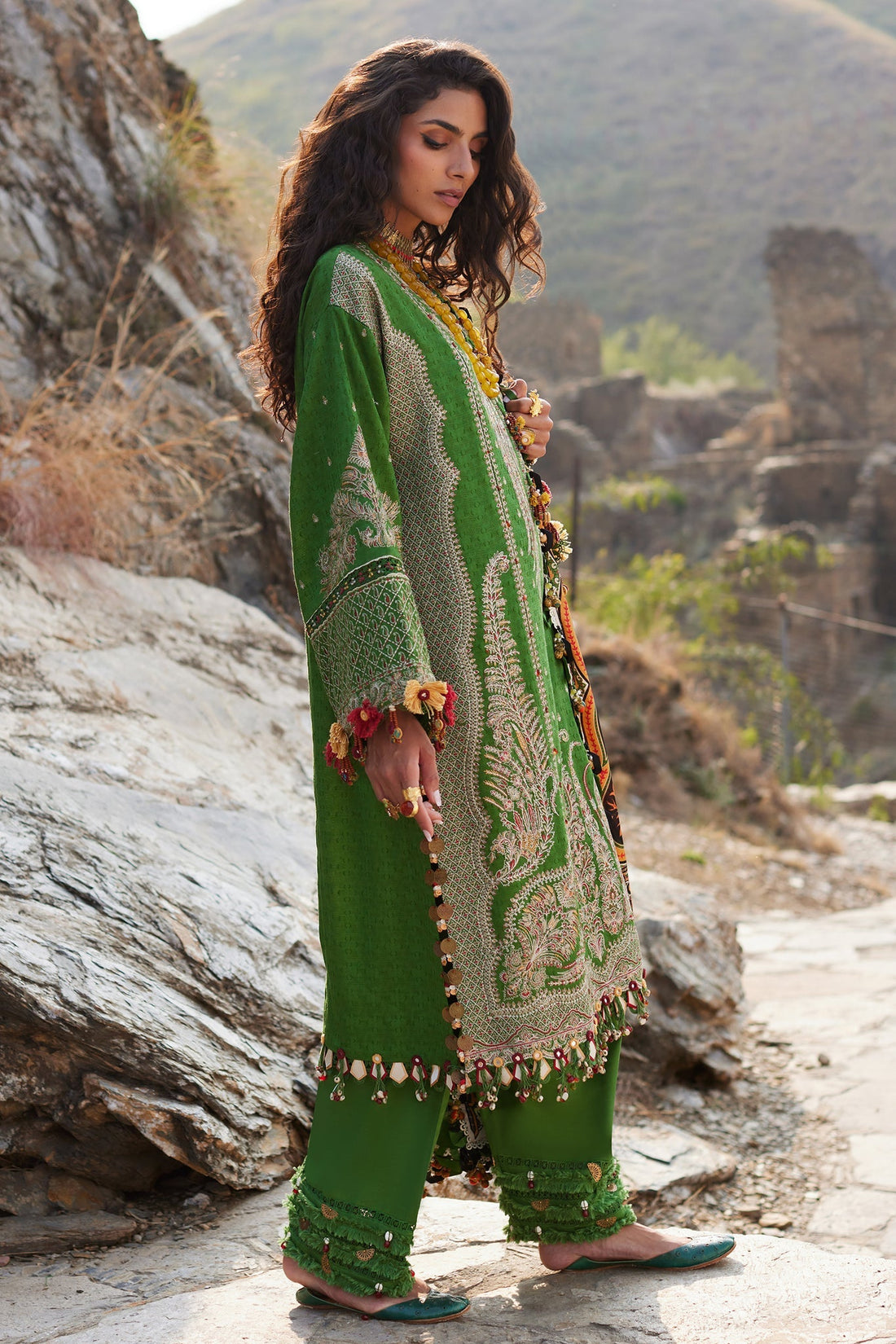 Elan | Winter Collection 24 | CORA (EW24-03) by Elan - Designer Dress - Type: Ladies Clothes - Available at Libayah - 100% Original