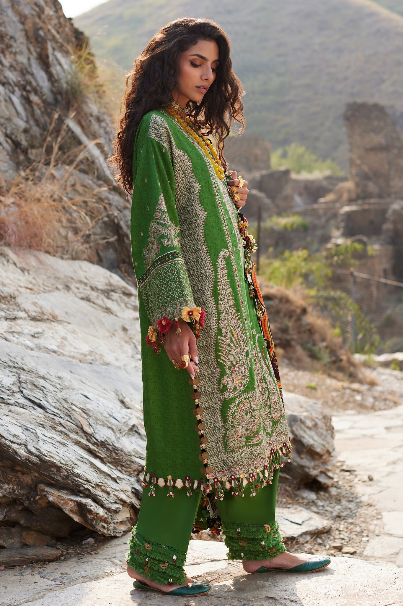 Elan | Winter Collection 24 | CORA (EW24-03) by Elan - Designer Dress - Type: Ladies Clothes - Available at Libayah - 100% Original