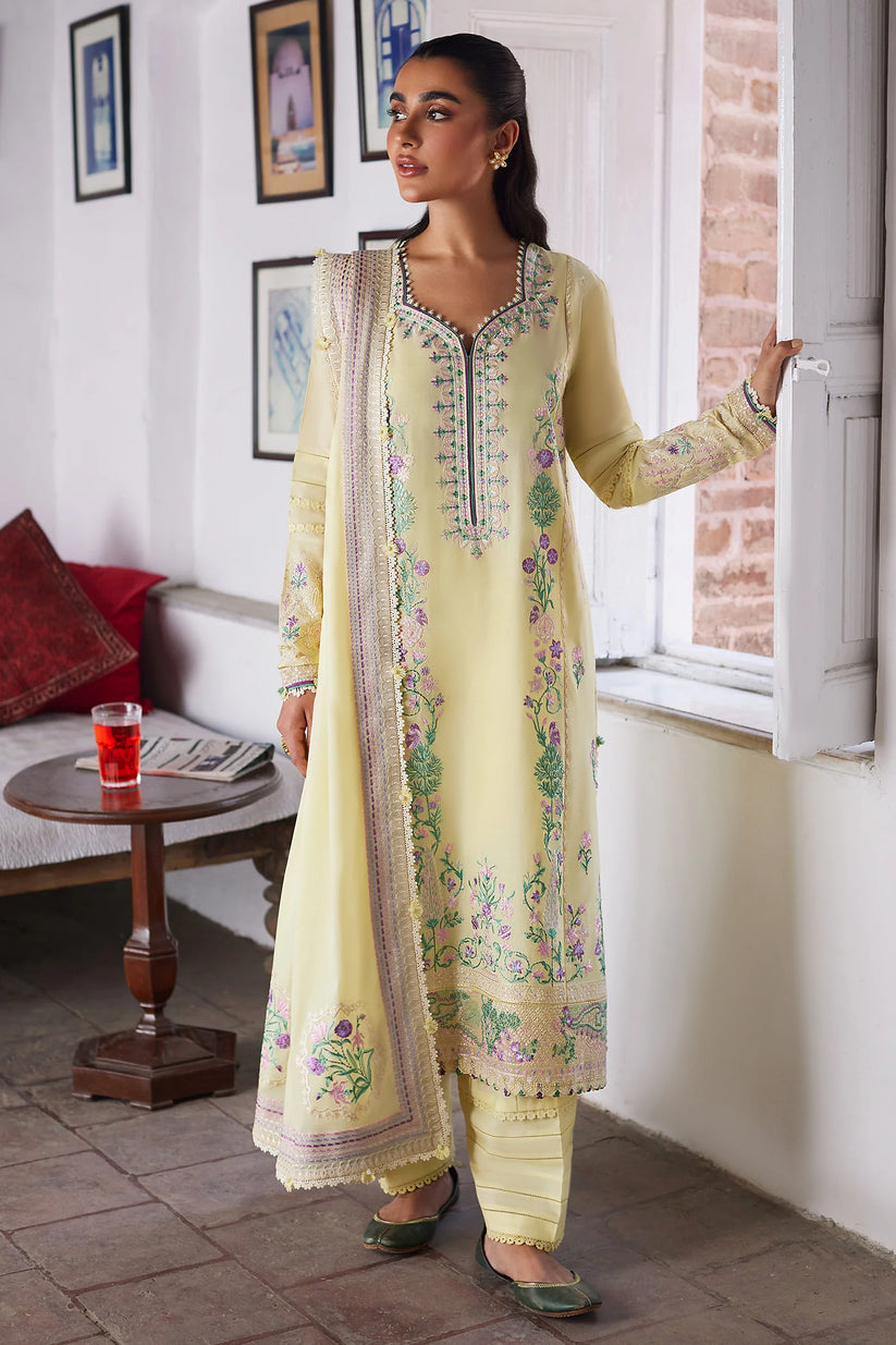 Zaha | Festive Lawn 24 | LANAZF24-09 by Zaha - Designer Dress - Type: Ladies Clothes - Available at Libayah - 100% Original
