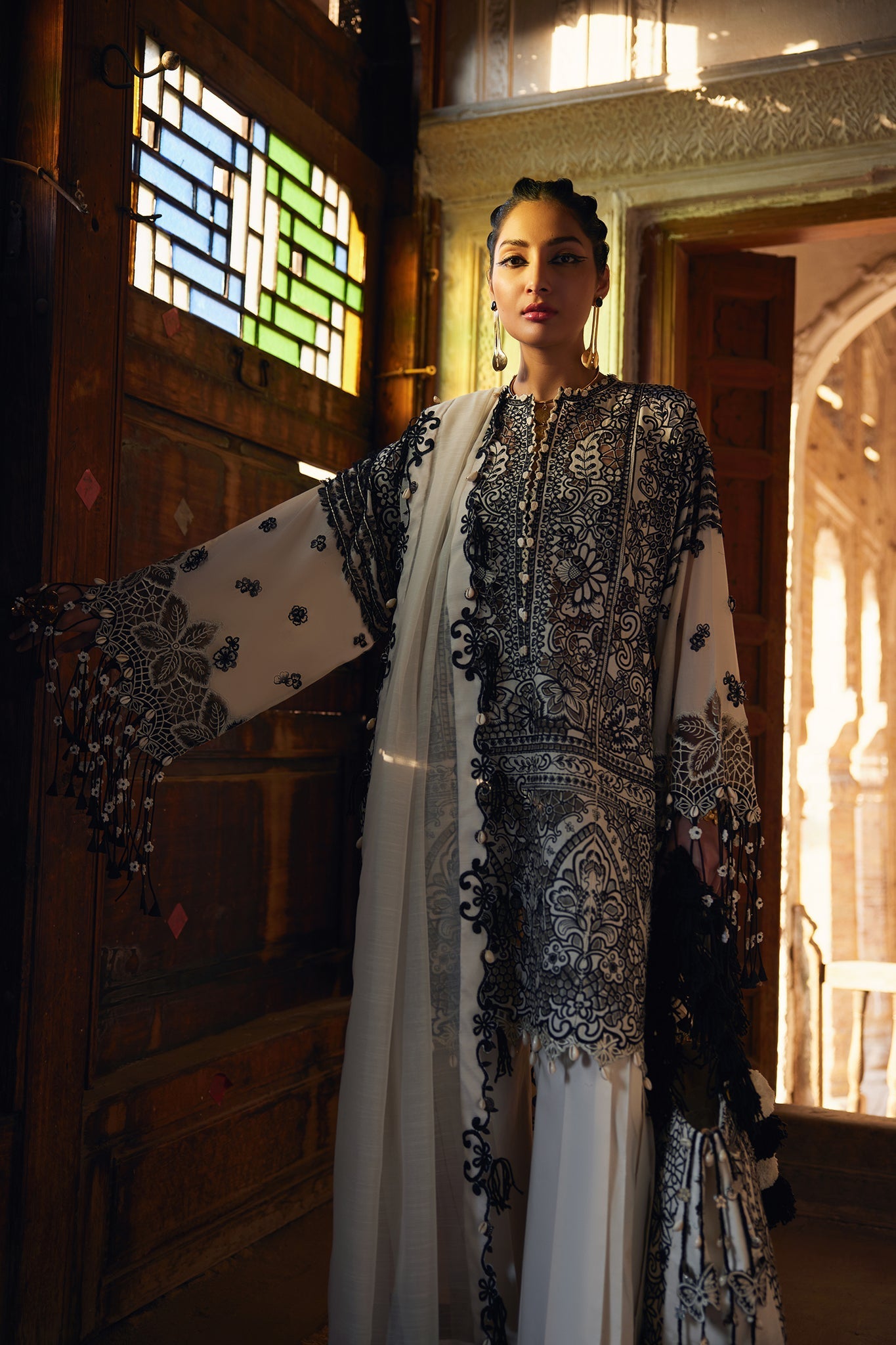 Elan | Luxury Lawn 25 | ISLA (EL25-02 B) by Elan - Designer Dress - Type: Ladies Clothes - Available at Libayah - 100% Original