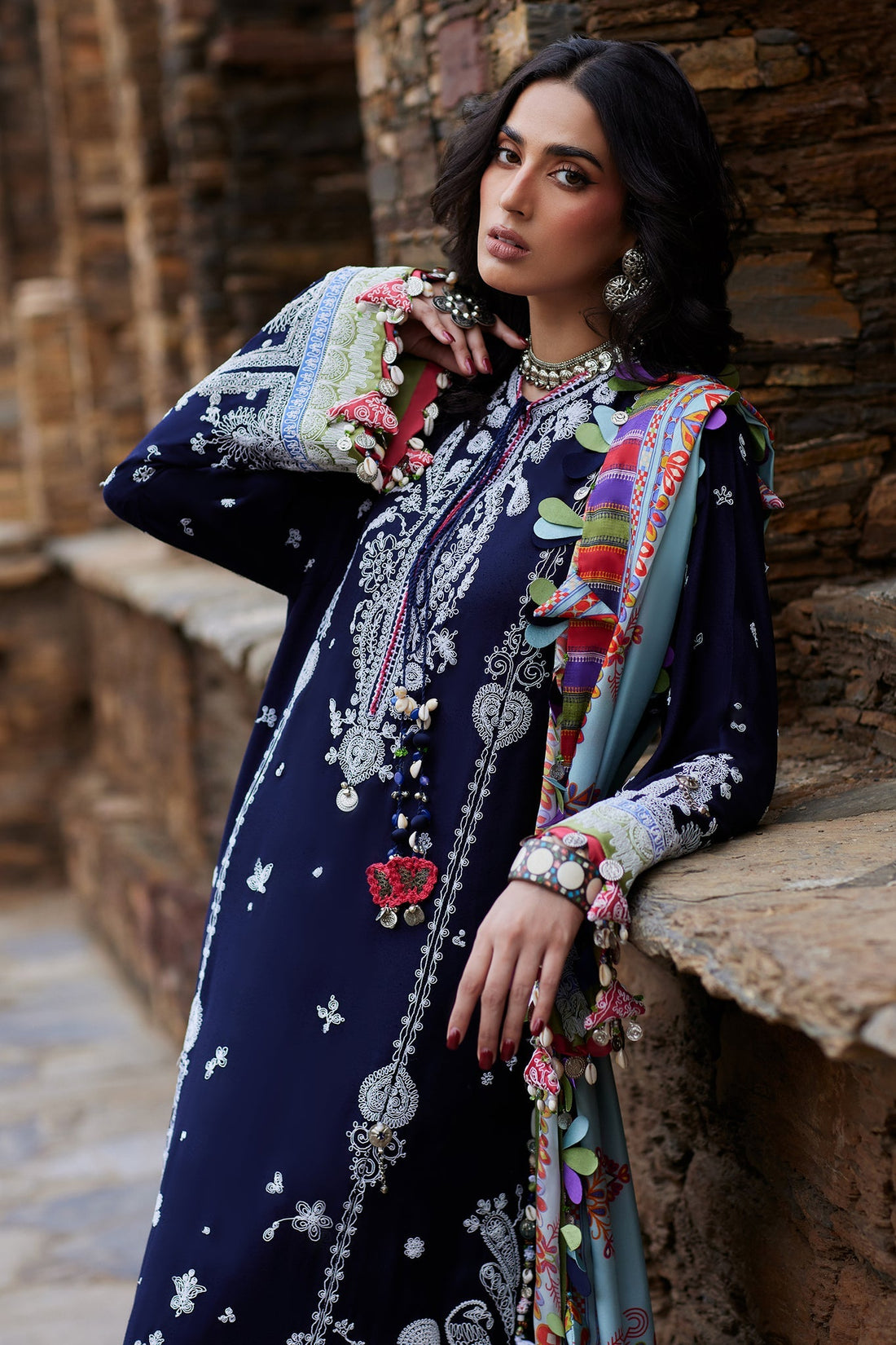 Elan | Winter Collection 24 | MAHROSH (EW24-06) by Elan - Designer Dress - Type: Ladies Clothes - Available at Libayah - 100% Original