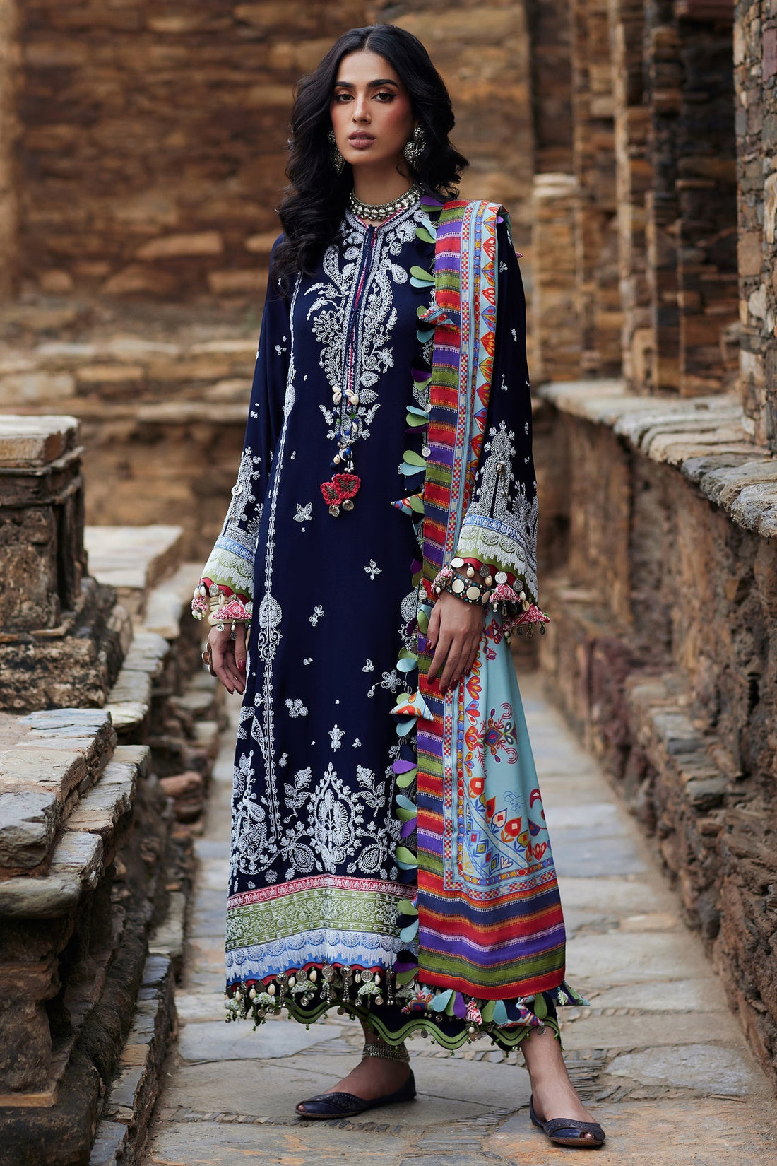 Elan | Winter Collection 24 | MAHROSH (EW24-06) by Elan - Designer Dress - Type: Ladies Clothes - Available at Libayah - 100% Original