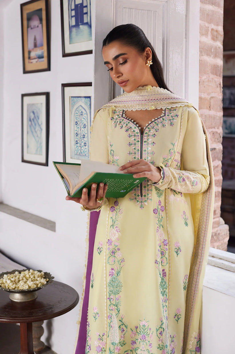 Zaha | Festive Lawn 24 | LANAZF24-09 by Zaha - Designer Dress - Type: Ladies Clothes - Available at Libayah - 100% Original