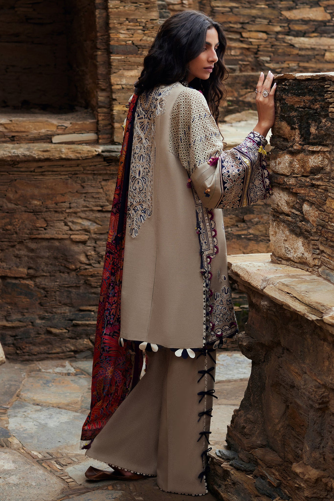 Elan | Winter Collection 24 | ARSIA (EW24-02) by Elan - Designer Dress - Type: Ladies Clothes - Available at Libayah - 100% Original