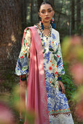 Zaha | Lawn 25 | WHITE SOLANA (ZL25-03 B) by Zaha - Designer Dress - Type: Ladies Clothes - Available at Libayah - 100% Original