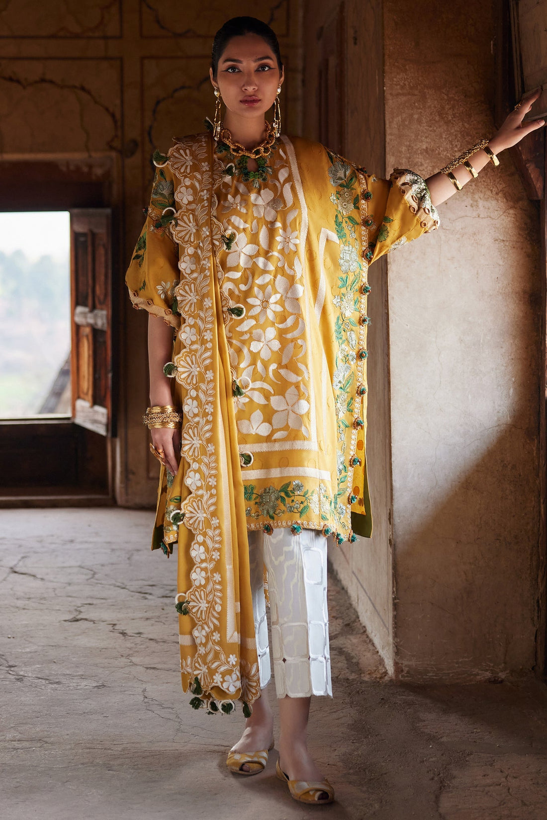 Elan | Luxury Lawn 25 | AURELIA (EL25-08 B) by Elan - Designer Dress - Type: Ladies Clothes - Available at Libayah - 100% Original