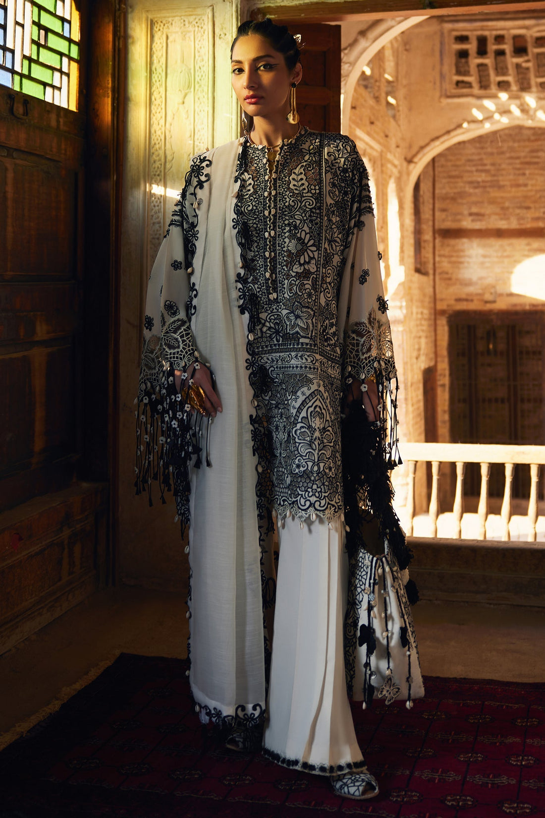 Elan | Luxury Lawn 25 | ISLA (EL25-02 B) by Elan - Designer Dress - Type: Ladies Clothes - Available at Libayah - 100% Original