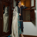 Wahajmkhan | Bahar Begum Formals | BLACK TURQUOISE BEGUM JORA by Wahaj M.Khan - Designer Dress - Type: Ladies Clothes - Available at Libayah - 100% Original