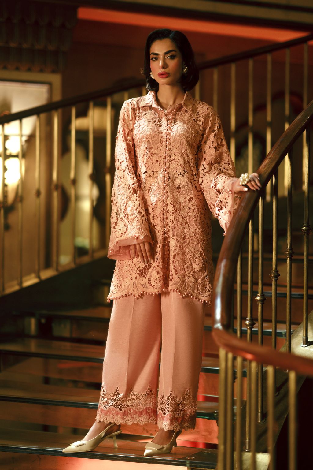 AJR Couture | Cutwork Edit 24 | VIRAH by AJR Couture - Designer Dress - Type: Ladies Clothes - Available at Libayah - 100% Original