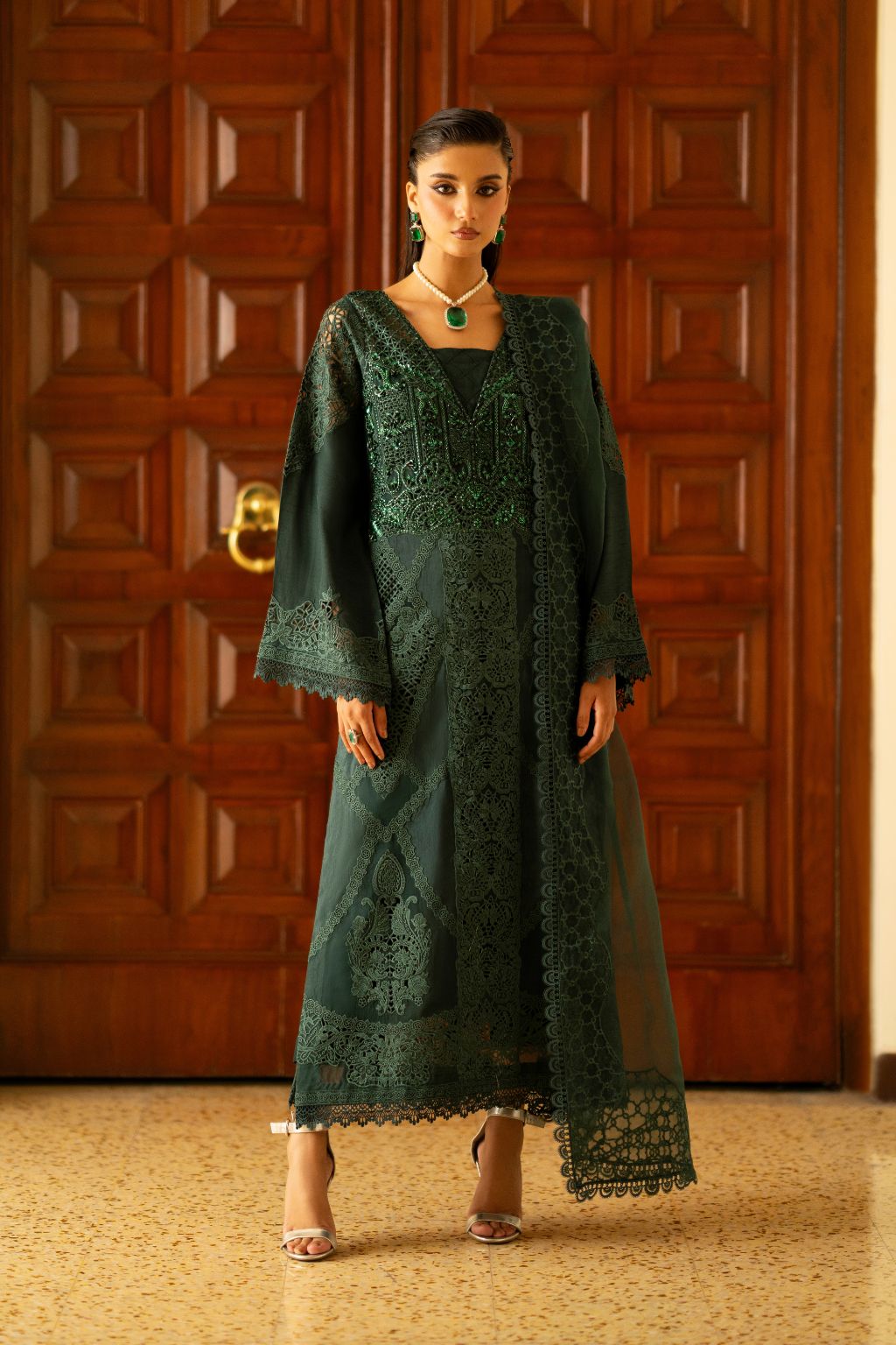 AJR Couture | Cutwork Edit 24 | SYDNEY by AJR Couture - Designer Dress - Type: Ladies Clothes - Available at Libayah - 100% Original