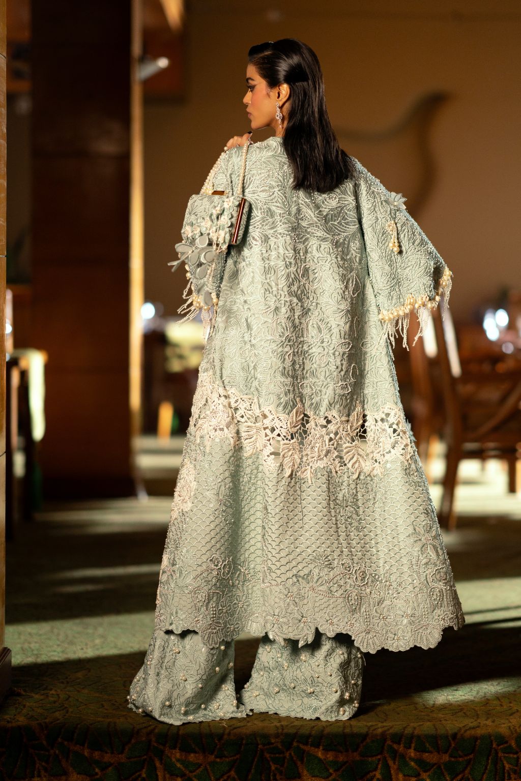 AJR Couture | Cutwork Edit 24 | NIX by AJR Couture - Designer Dress - Type: Ladies Clothes - Available at Libayah - 100% Original