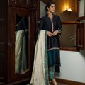 Wahajmkhan | Bahar Begum Formals | BLACK TURQUOISE BEGUM JORA by Wahaj M.Khan - Designer Dress - Type: Ladies Clothes - Available at Libayah - 100% Original