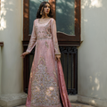 Wahajmkhan | Bahar Begum Formals | PINK BAHAR JORA by Wahaj M.Khan - Designer Dress - Type: Ladies Clothes - Available at Libayah - 100% Original