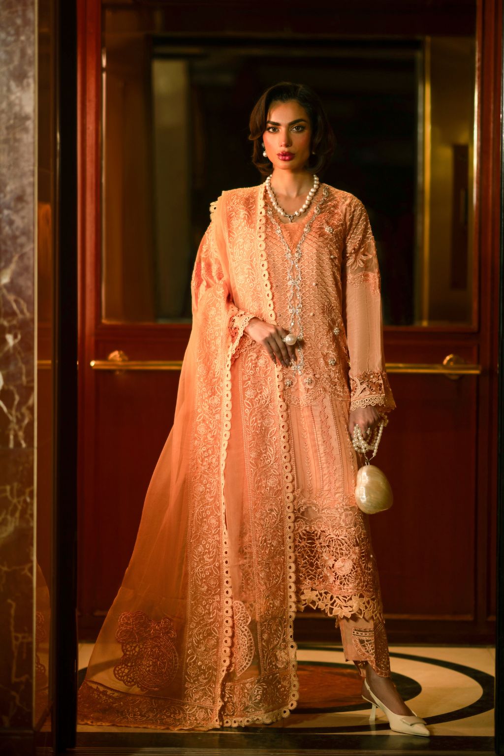 AJR Couture | Cutwork Edit 24 | ELLE by AJR Couture - Designer Dress - Type: Ladies Clothes - Available at Libayah - 100% Original