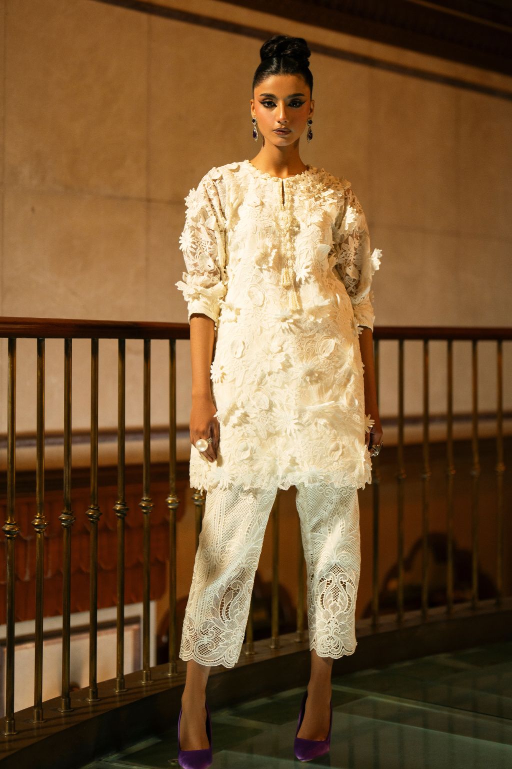 AJR Couture | Cutwork Edit 24 | LEAH by AJR Couture - Designer Dress - Type: Ladies Clothes - Available at Libayah - 100% Original
