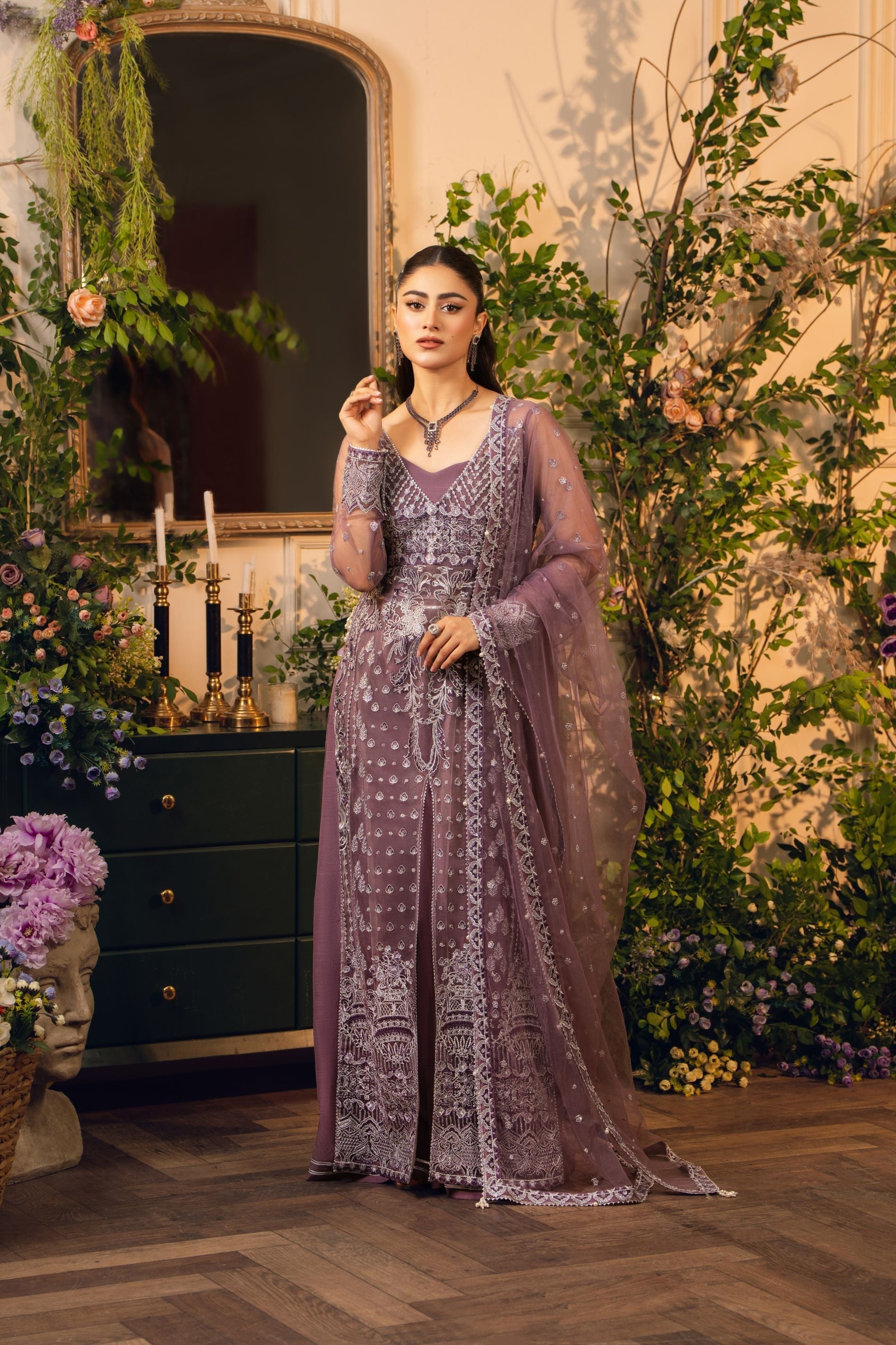 Hemstitch | Festive Edition 24 | Moonlight by Hemstitch - Designer Dress - Type: Ladies Clothes - Available at Libayah - 100% Original