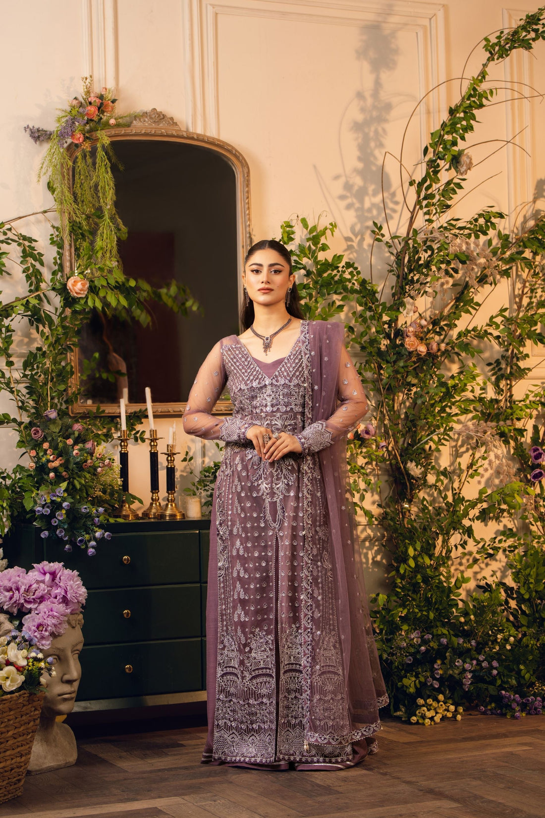 Hemstitch | Festive Edition 24 | Moonlight by Hemstitch - Designer Dress - Type: Ladies Clothes - Available at Libayah - 100% Original