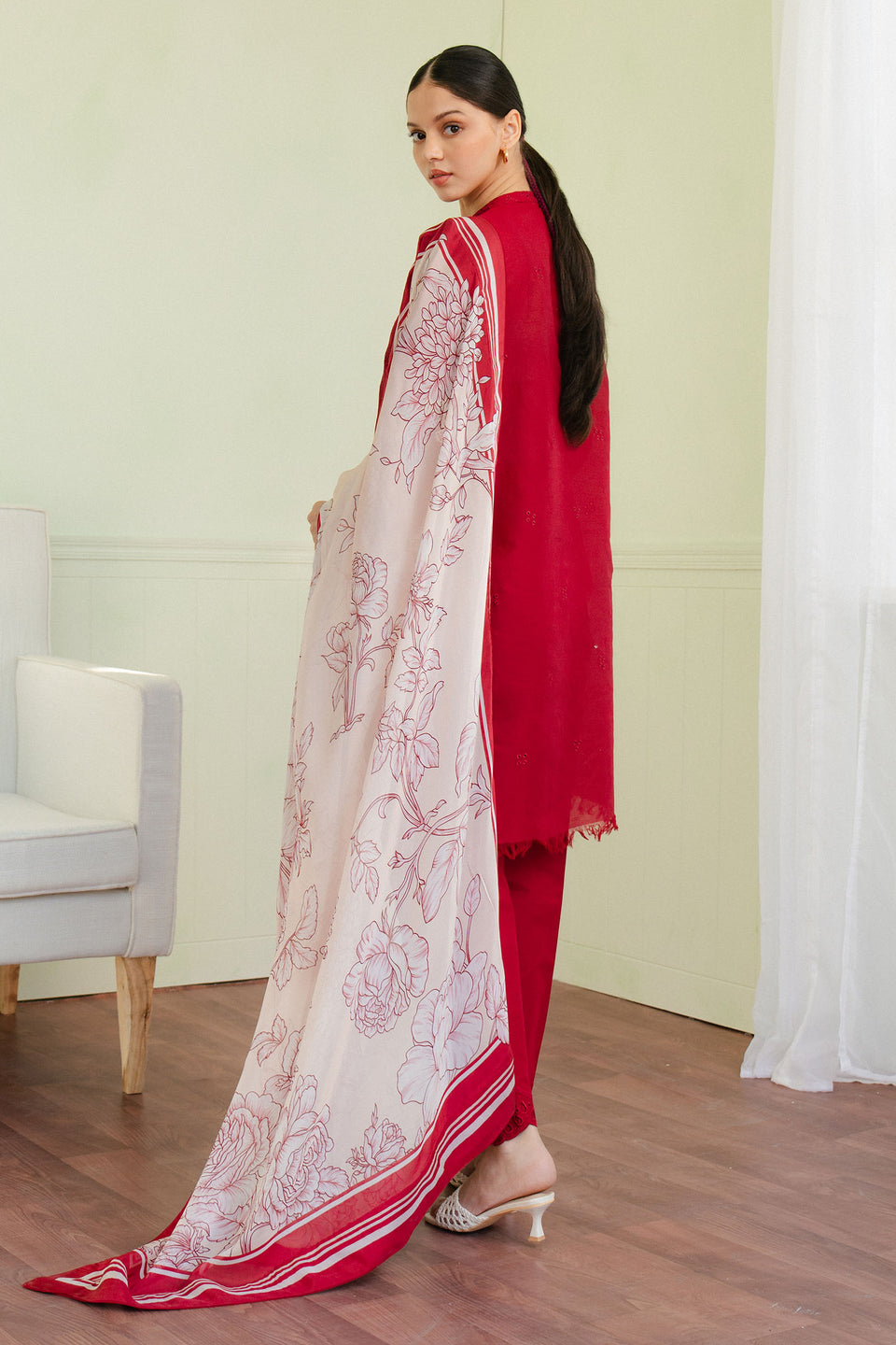 Zara Shahjahan | Coco Lawn 25 | VALI-6A by Zara Shahjahan - Designer Dress - Type: Ladies Clothes - Available at Libayah - 100% Original