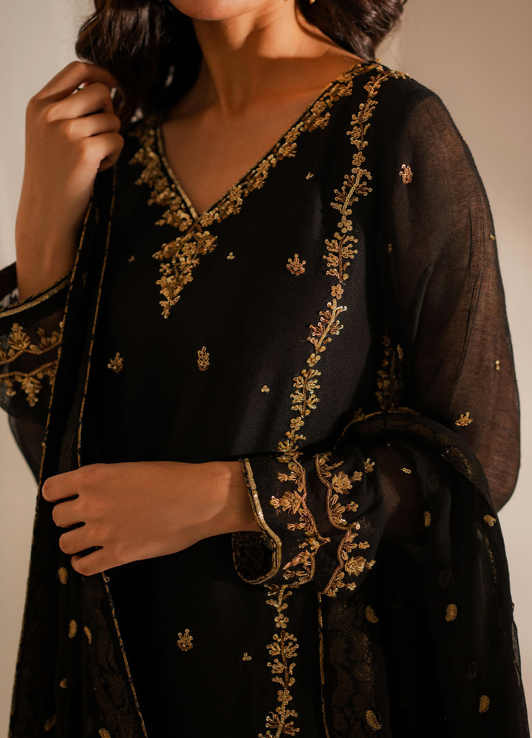 Vintage | Celine Luxe | Kaia by Vintage - Designer Dress  - Type : Ladies Clothes - Available at Libayah - 100% Original 
