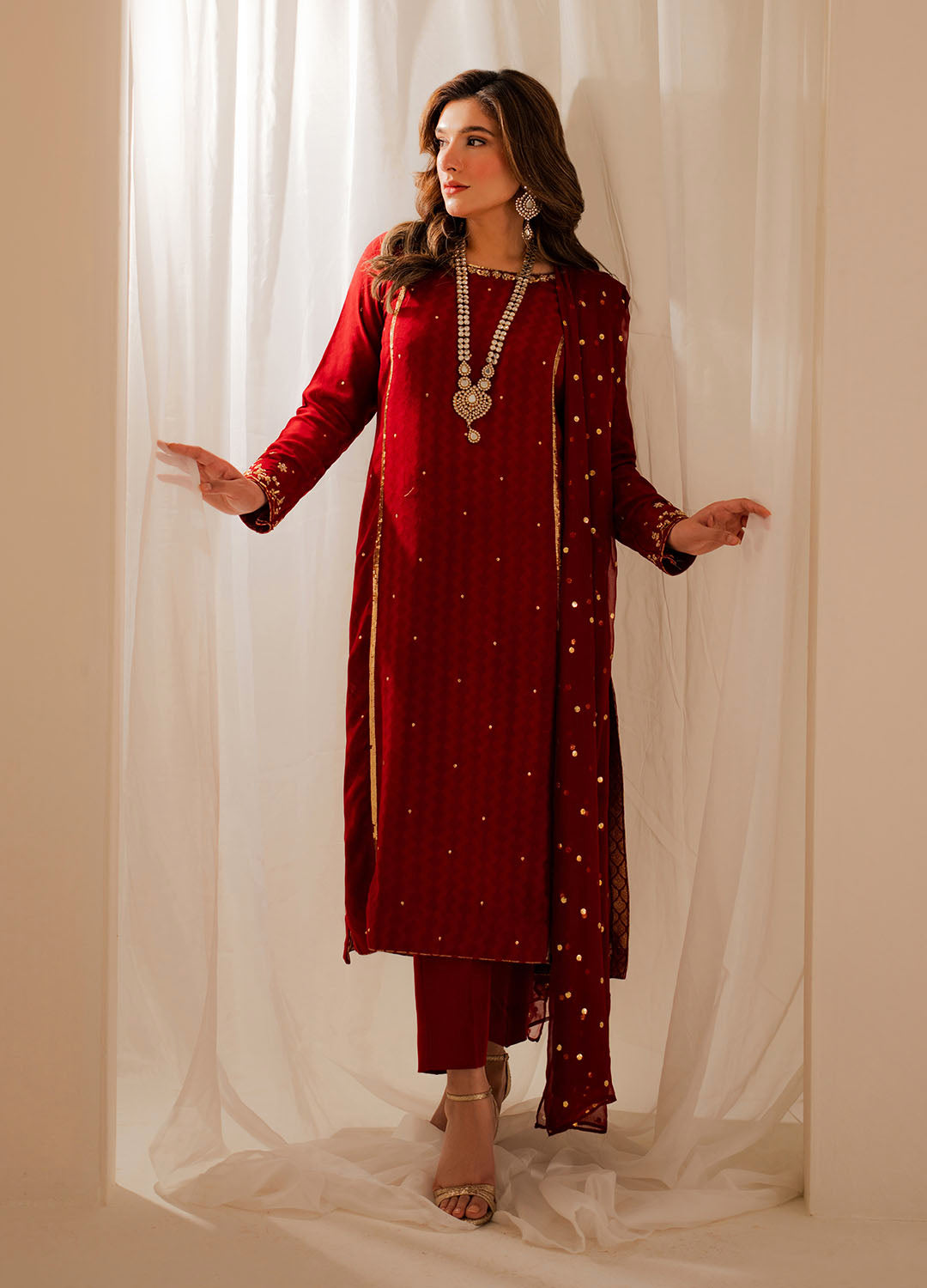 Vintage | Celine Luxe | Amaya by Vintage - Designer Dress  - Type : Ladies Clothes - Available at Libayah - 100% Original 