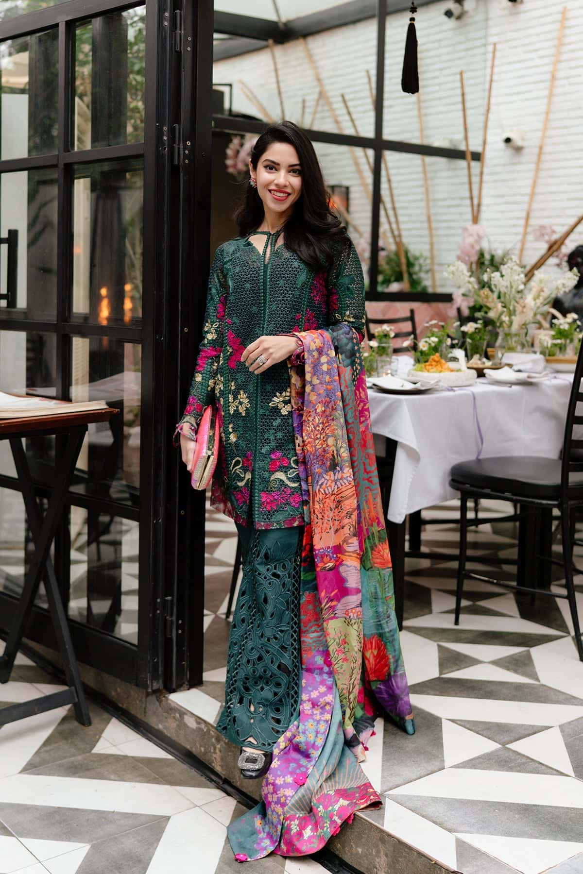 Afrozeh | Lawn 25 | Vermora by Afrozeh - Designer Dress - Type: Ladies Clothes - Available at Libayah - 100% Original