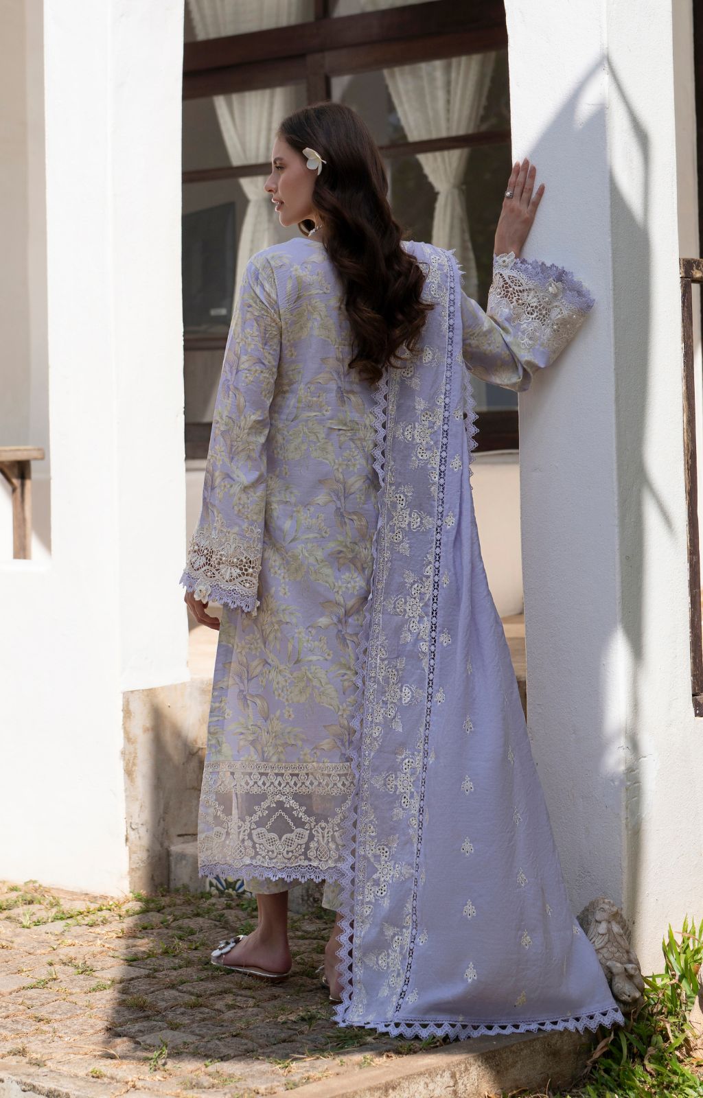 AJR Couture | Printakari Lawn 25 | Vista by AJR Couture - Designer Dress - Type: Ladies Clothes - Available at Libayah - 100% Original