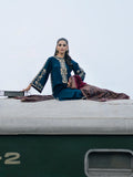Izel | Musafir Embroidered Winter Collection 24 |  VASL by Izel - Designer Dress - Type: Casual - Available at Libayah - 100% Original