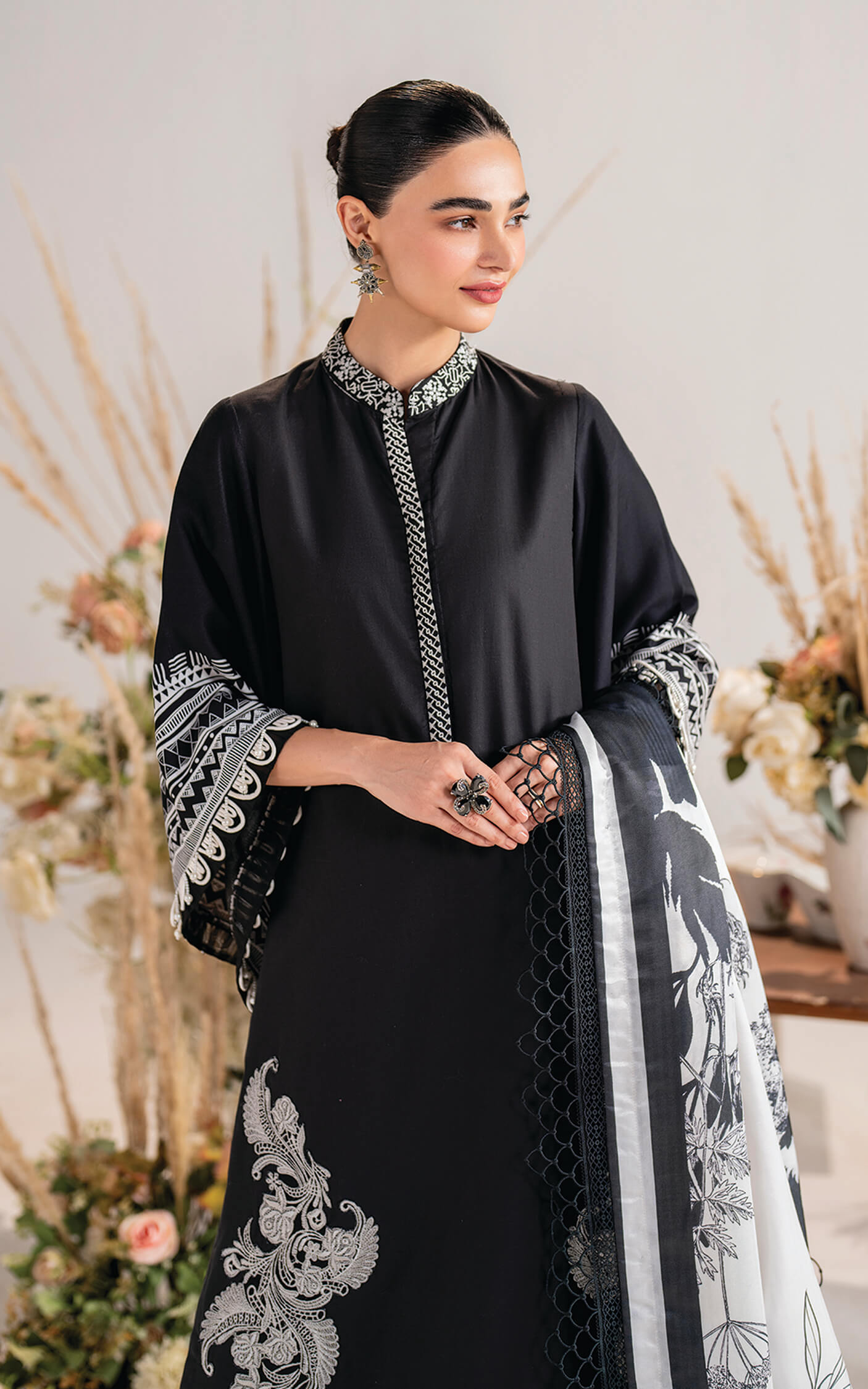 Asifa and Nabeel | Winter Meraki 24 | Velour-MW-05 by Asifa and Nabeel - Designer Dress - Type: Ladies Clothes - Available at Libayah - 100% Original