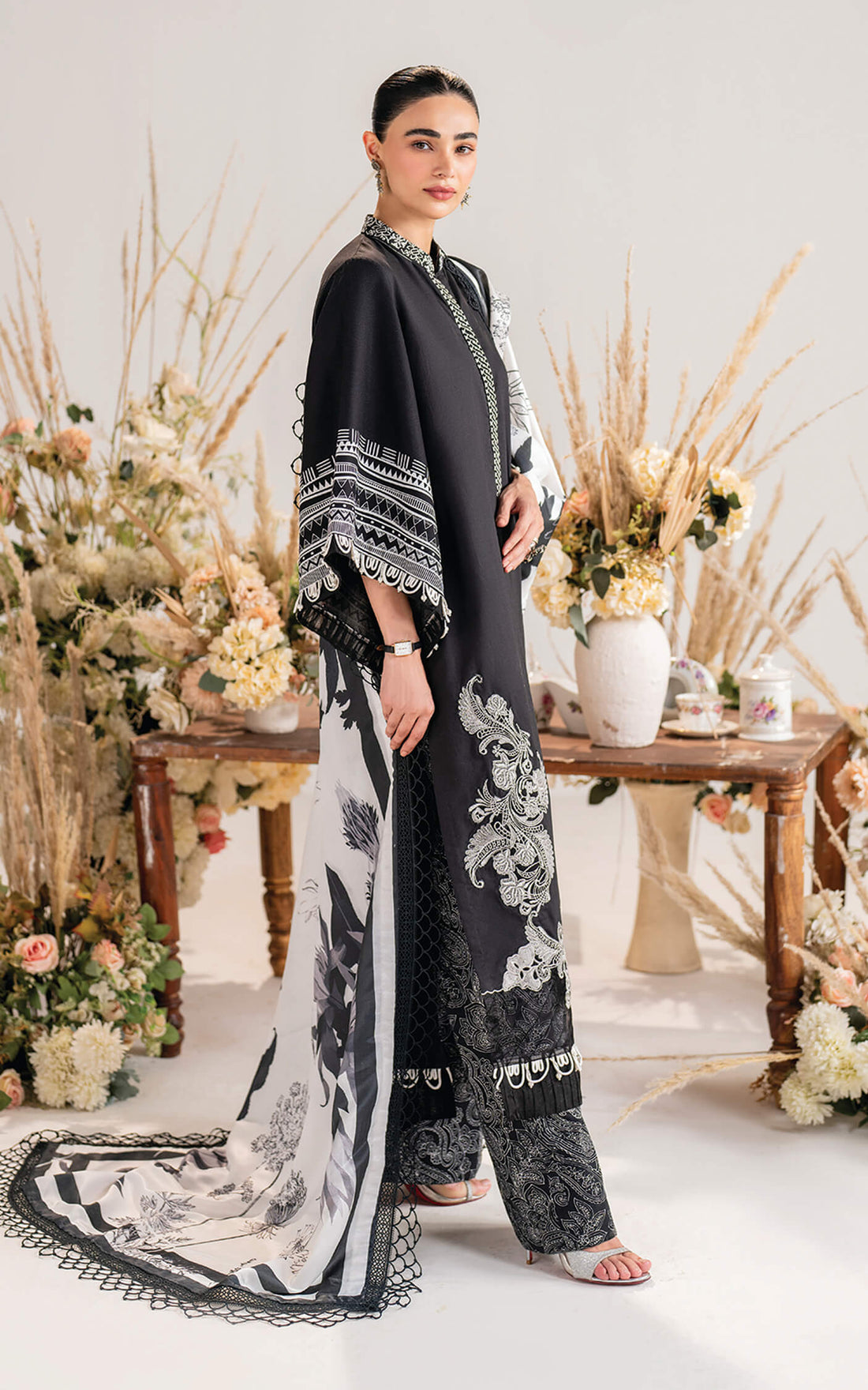 Asifa and Nabeel | Winter Meraki 24 | Velour-MW-05 by Asifa and Nabeel - Designer Dress - Type: Ladies Clothes - Available at Libayah - 100% Original