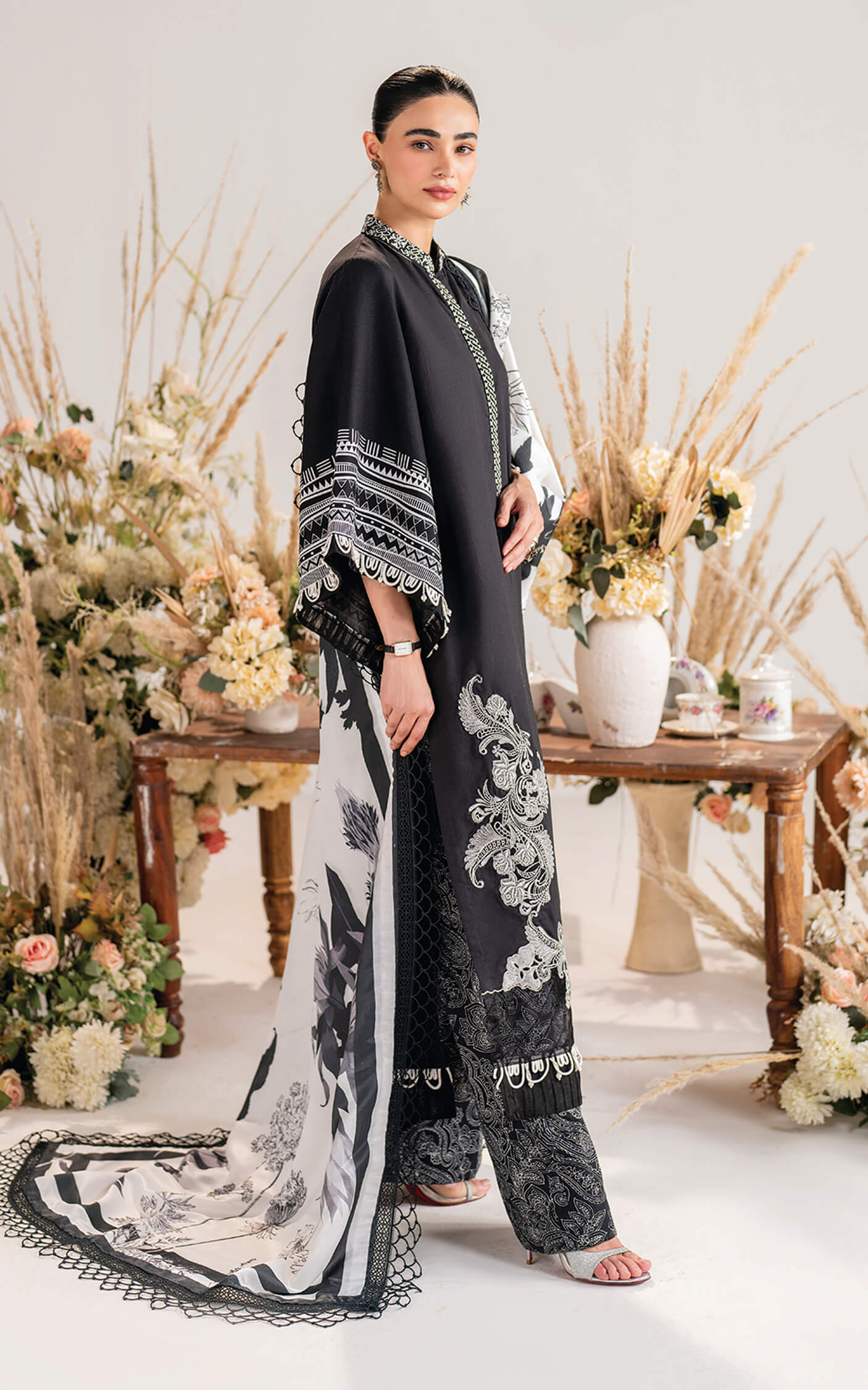 Asifa and Nabeel | Winter Meraki 24 | Velour-MW-05 by Asifa and Nabeel - Designer Dress - Type: Ladies Clothes - Available at Libayah - 100% Original
