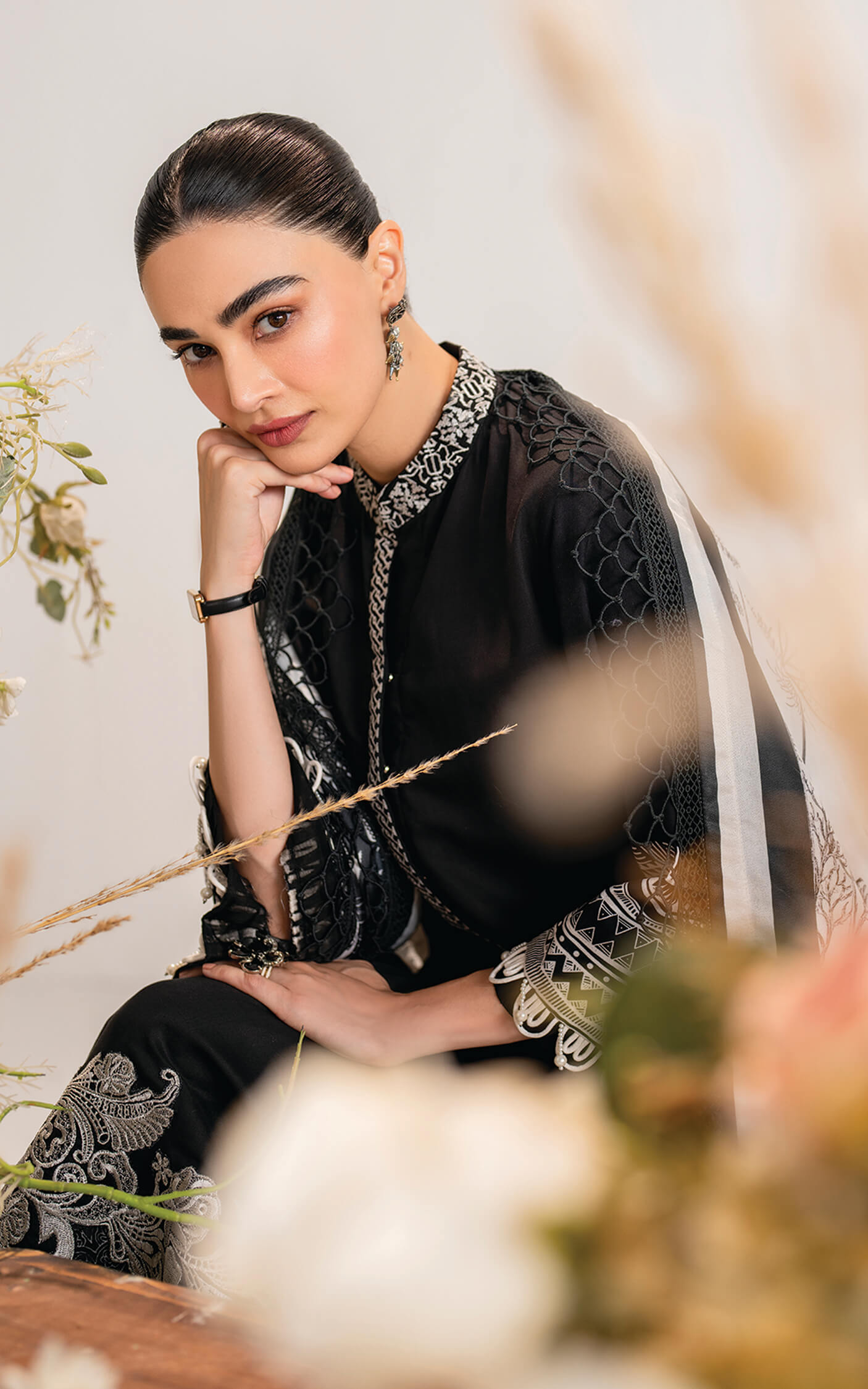 Asifa and Nabeel | Winter Meraki 24 | Velour-MW-05 by Asifa and Nabeel - Designer Dress - Type: Ladies Clothes - Available at Libayah - 100% Original