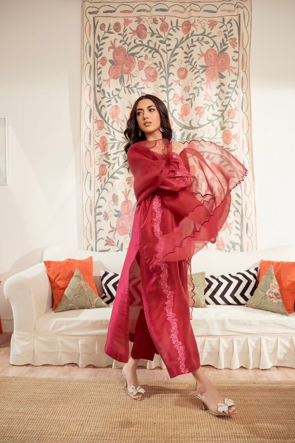 Vintage | Fall Essentials 24 | Fuchsia by Vintage - Designer Dress - Type: Luxury - Available at Libayah - 100% Original