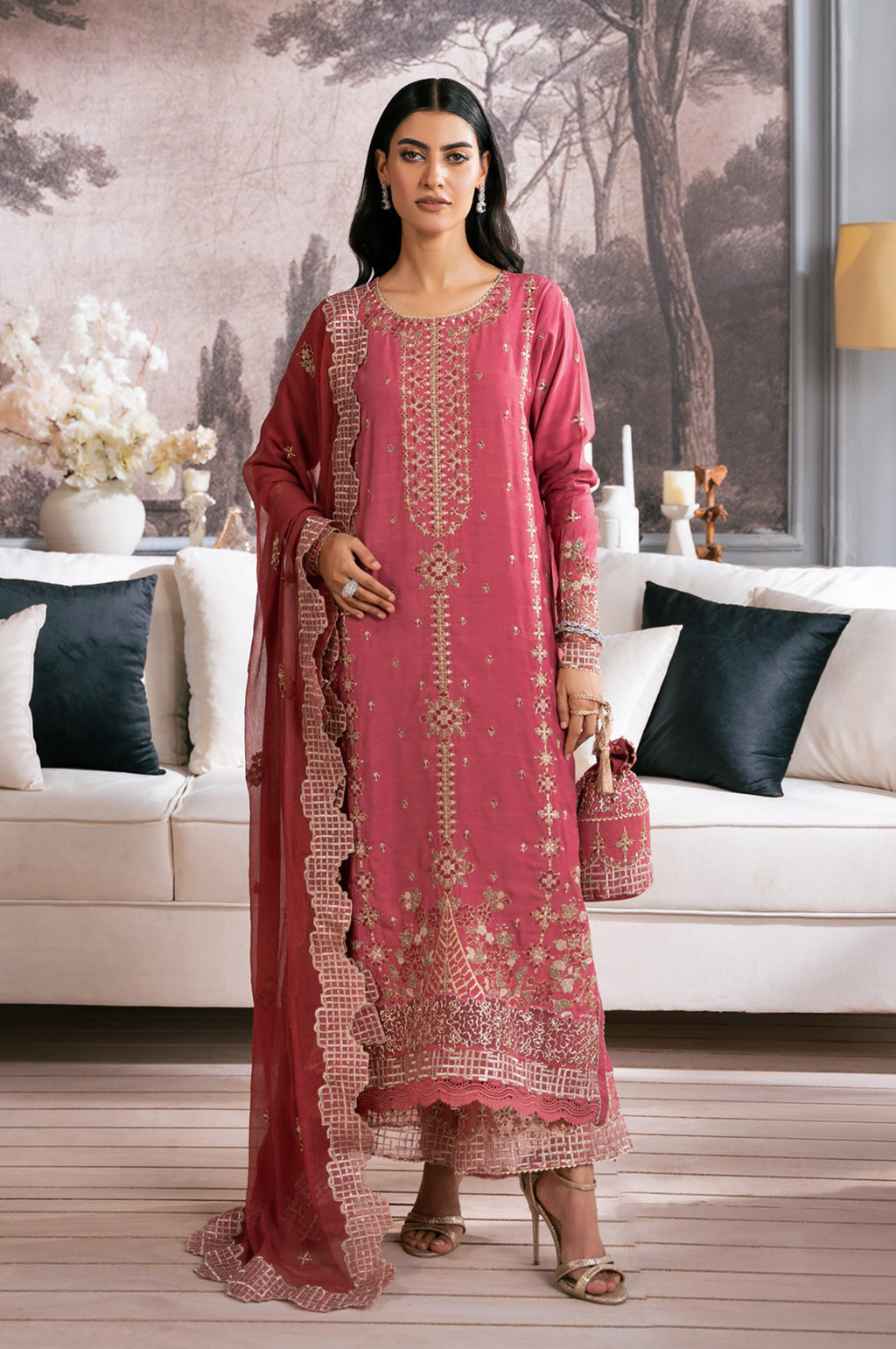 Zeen | Azalea Collection | WOM34111 by Zeen - Designer Dress  - Type : Ladies Clothes - Available at Libayah - 100% Original 